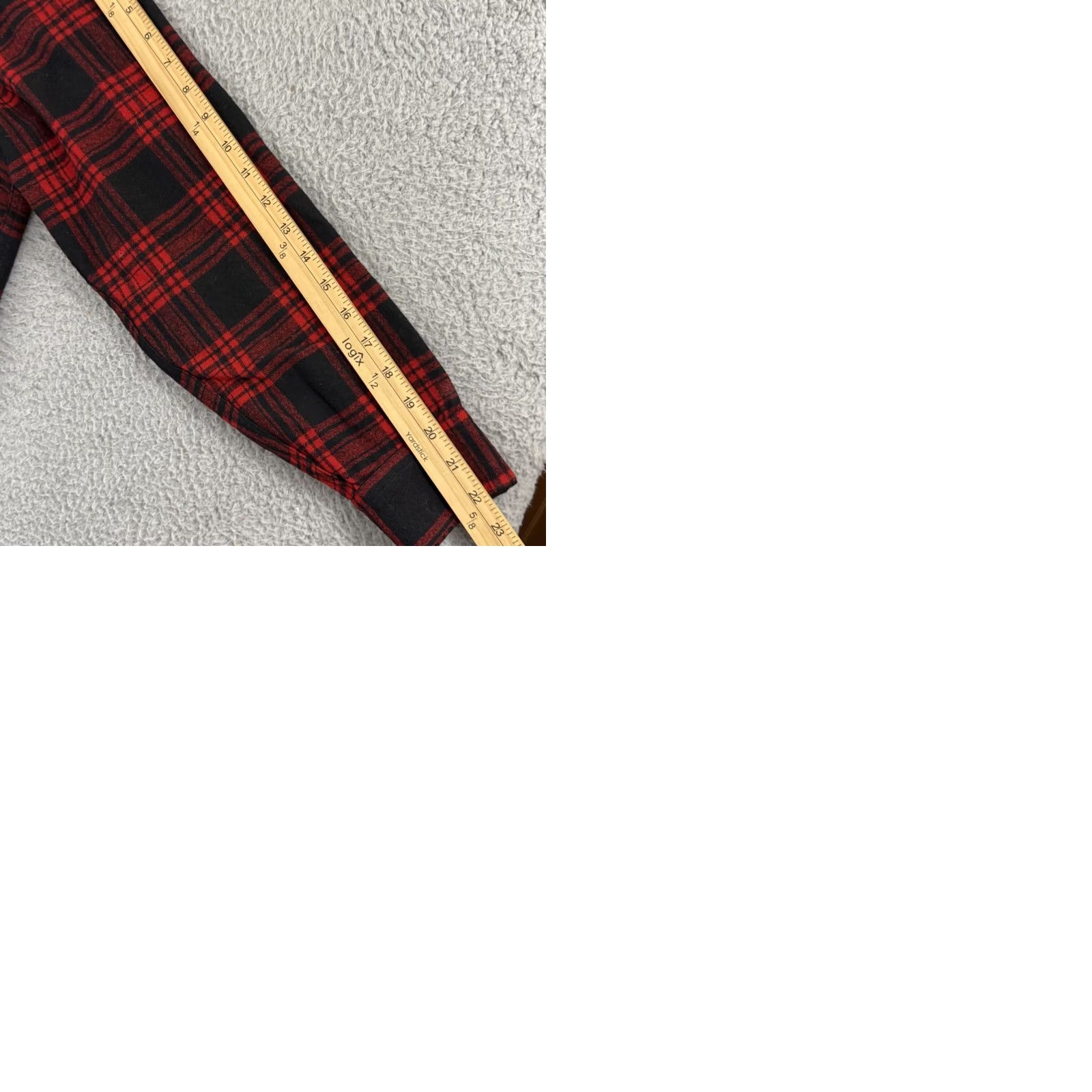 Pendleton VINTAGE Pendleton Shirt Womens Large Red Plaid 90s Wool Loop Collar Button Up Size L / US 10 / IT 46 - 9 Thumbnail