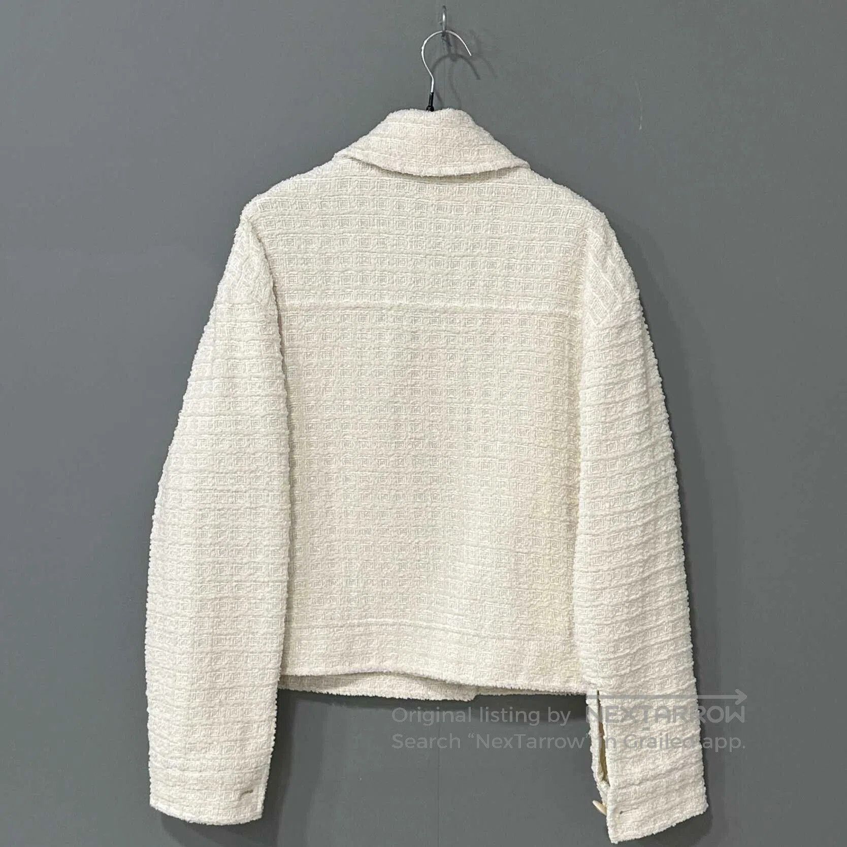Gucci Gucci Ivory Lapel Tweed Jacket. Size M / US 6-8 / IT 42-44 - 3 Thumbnail