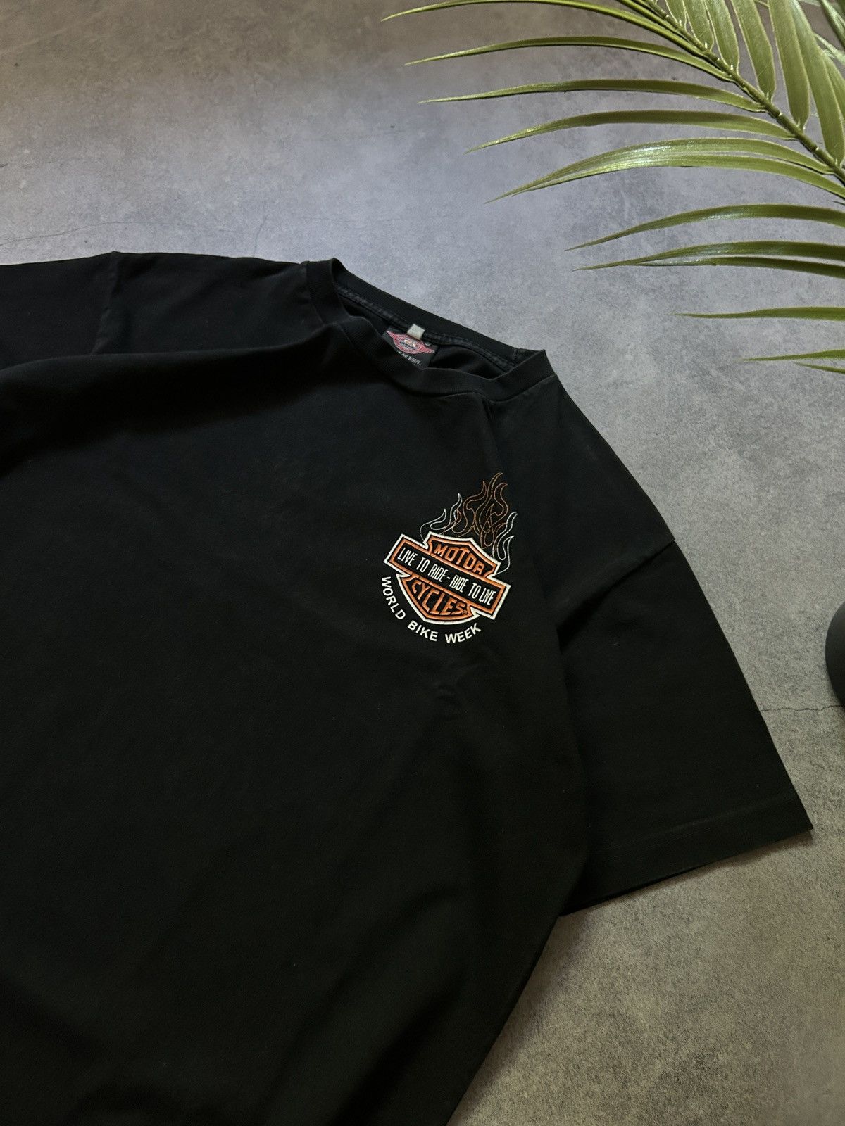 Vintage Vintage Harley Davidson “World Bike Week” 2008 shirt mens Size US M / EU 48-50 / 2 - 5 Thumbnail