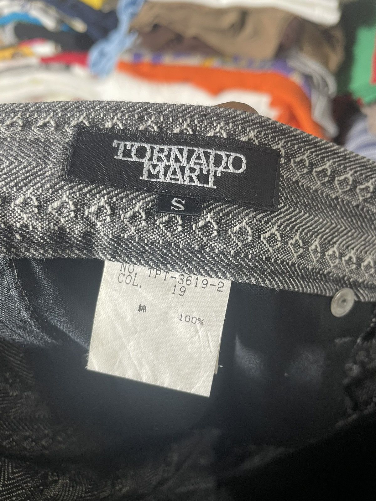 Vintage Vintage Tornado Mart Like Snake Skin Design Size US 29 - 7 Thumbnail