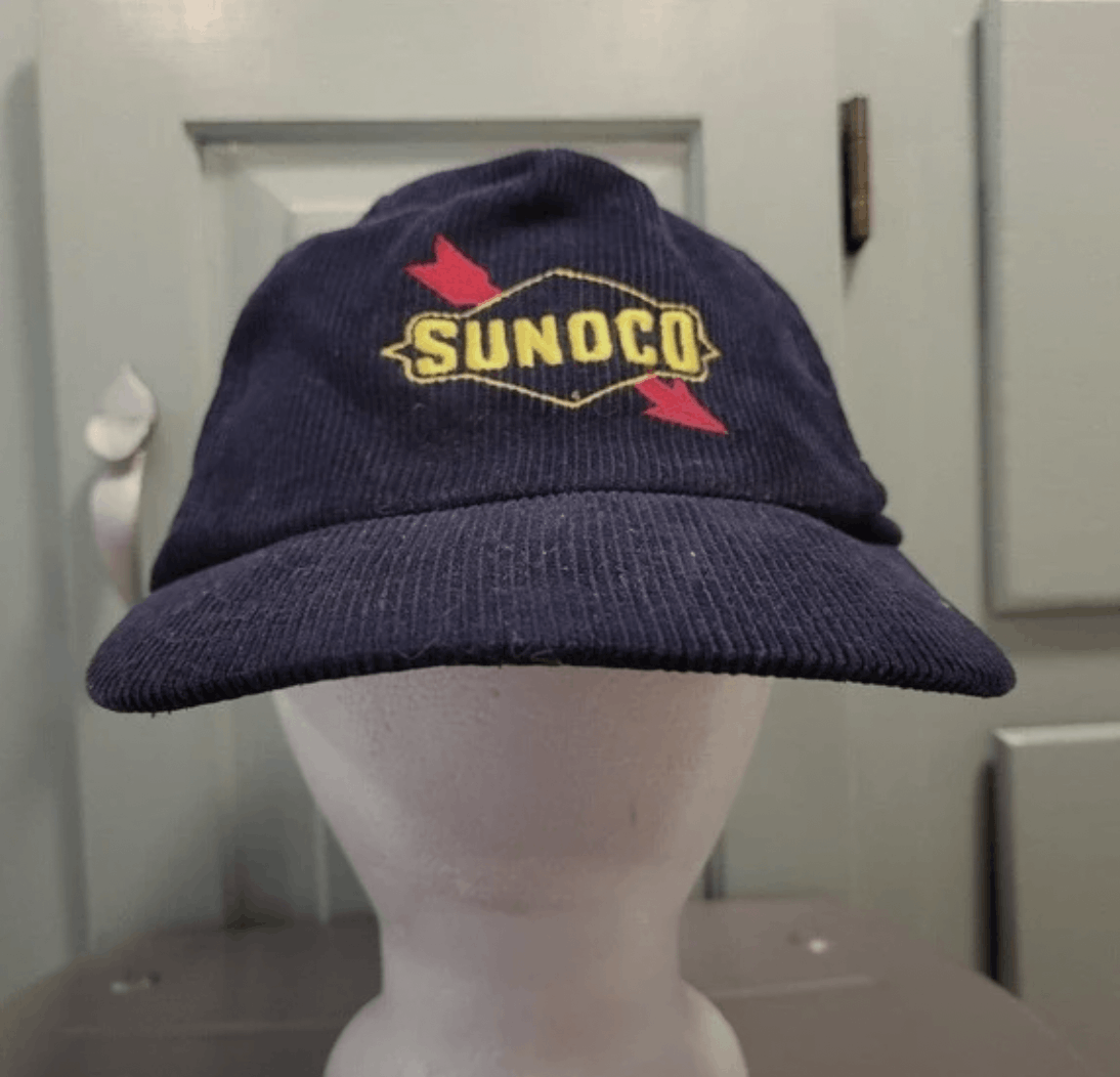 Yupong Vintage Sunoco Gas Corduroy Snapback Hat Size ONE SIZE - 3 Thumbnail