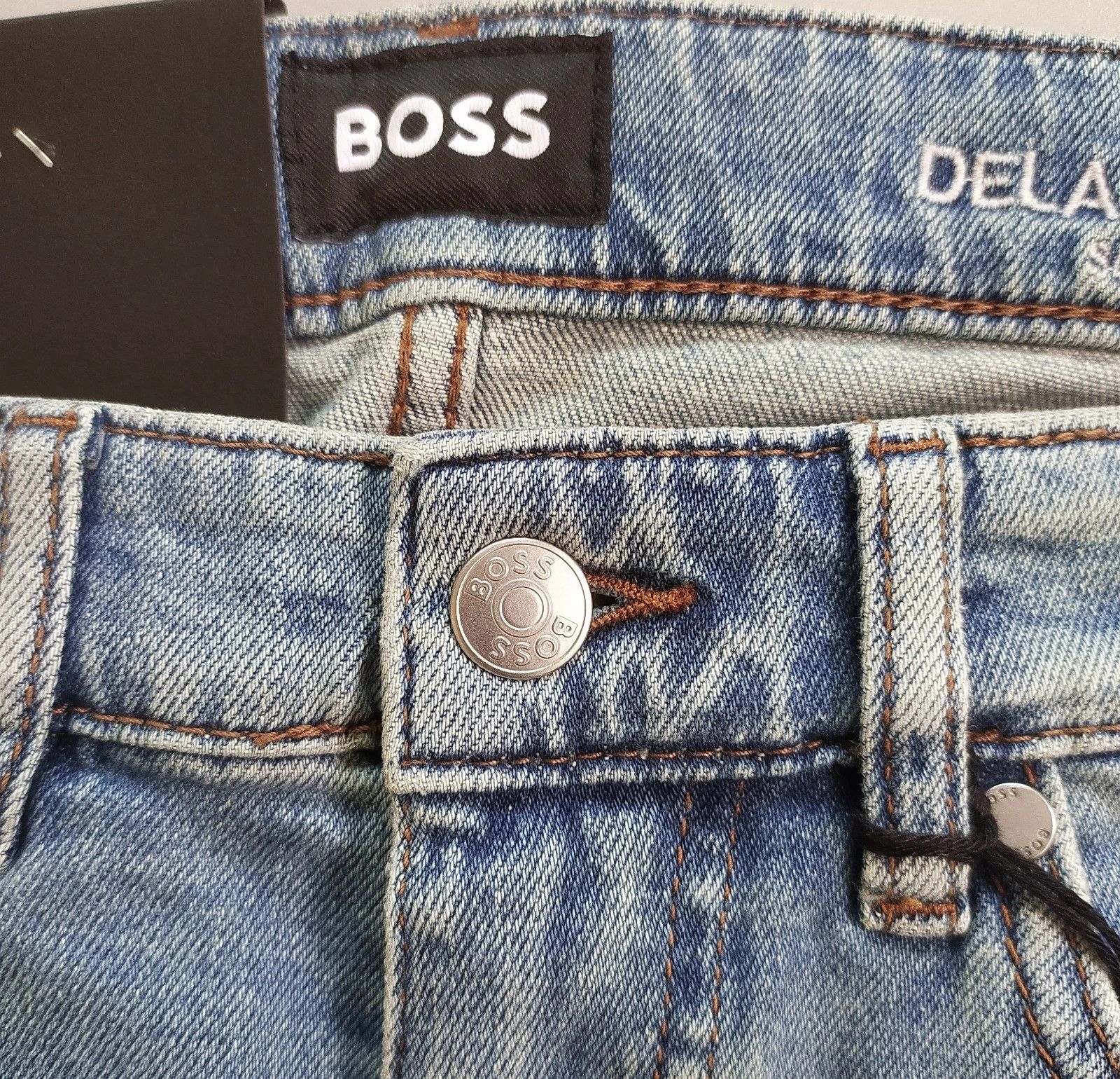 HUGO BOSS DELAWARE Slim fit men's Jeans T- 6070