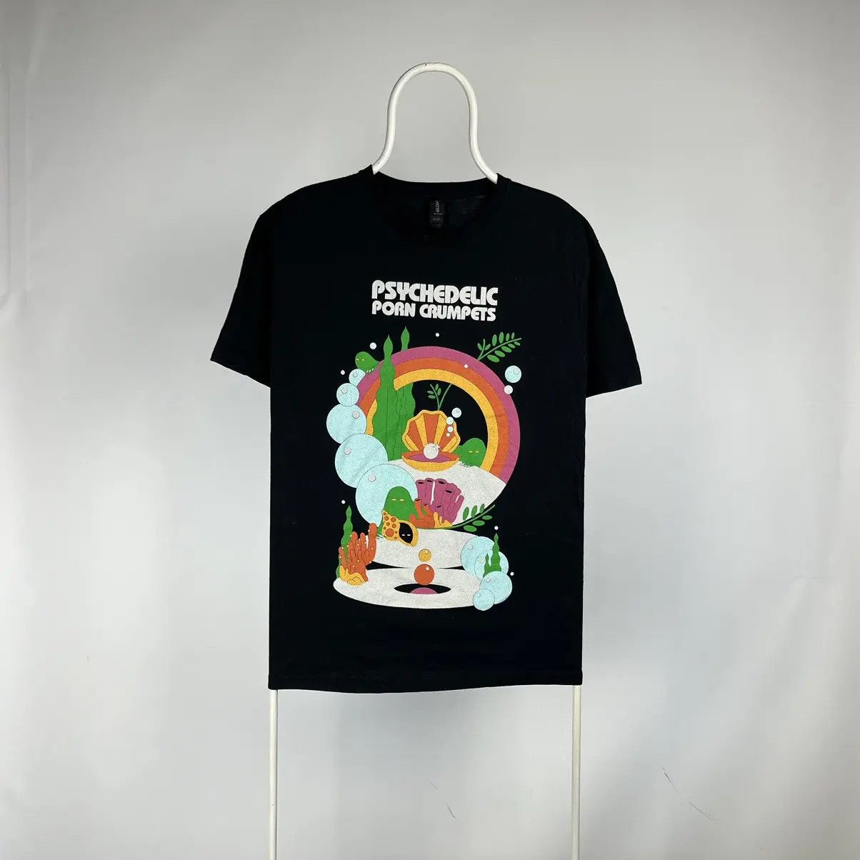 Band Tees Psychedelic Porn Crumpets Tshirt humor size Large Size US L / EU 52-54 / 3 - 1 Thumbnail