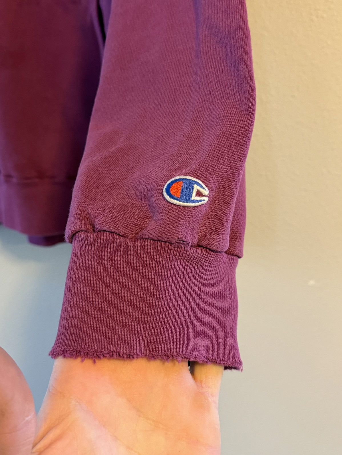 Champion vintage 80s 90s made in usa champion distressed hoodie 2xl Size US XXL / EU 58 / 5 - 7 Thumbnail