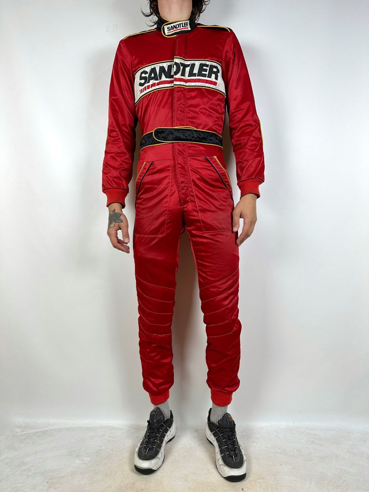 Formula 1 Vintage Sparco Sandtler Rare Racing Overalls Suit Size US 32 / EU 48 - 1 Thumbnail