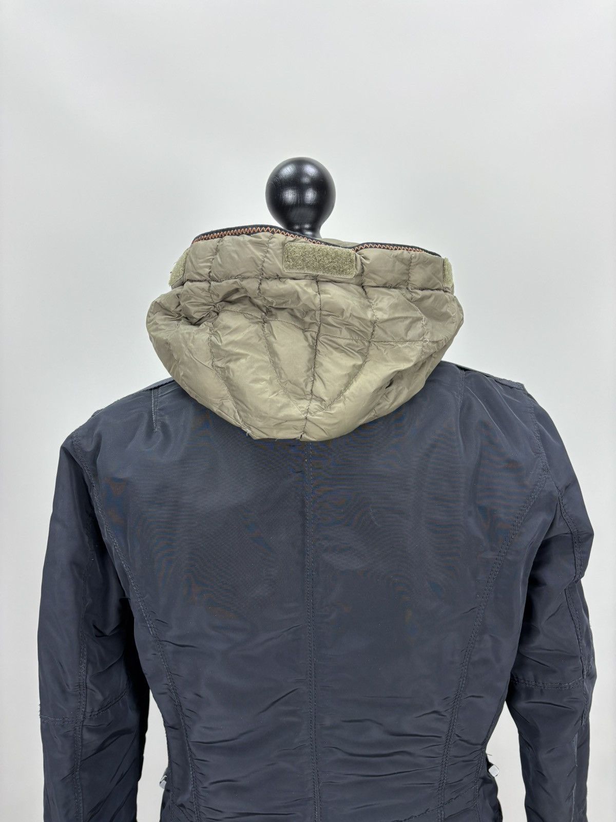 Parajumpers Womens jacket parka Parajumpers Size M Color Blue Size M / US 6-8 / IT 42-44 - 11 Thumbnail