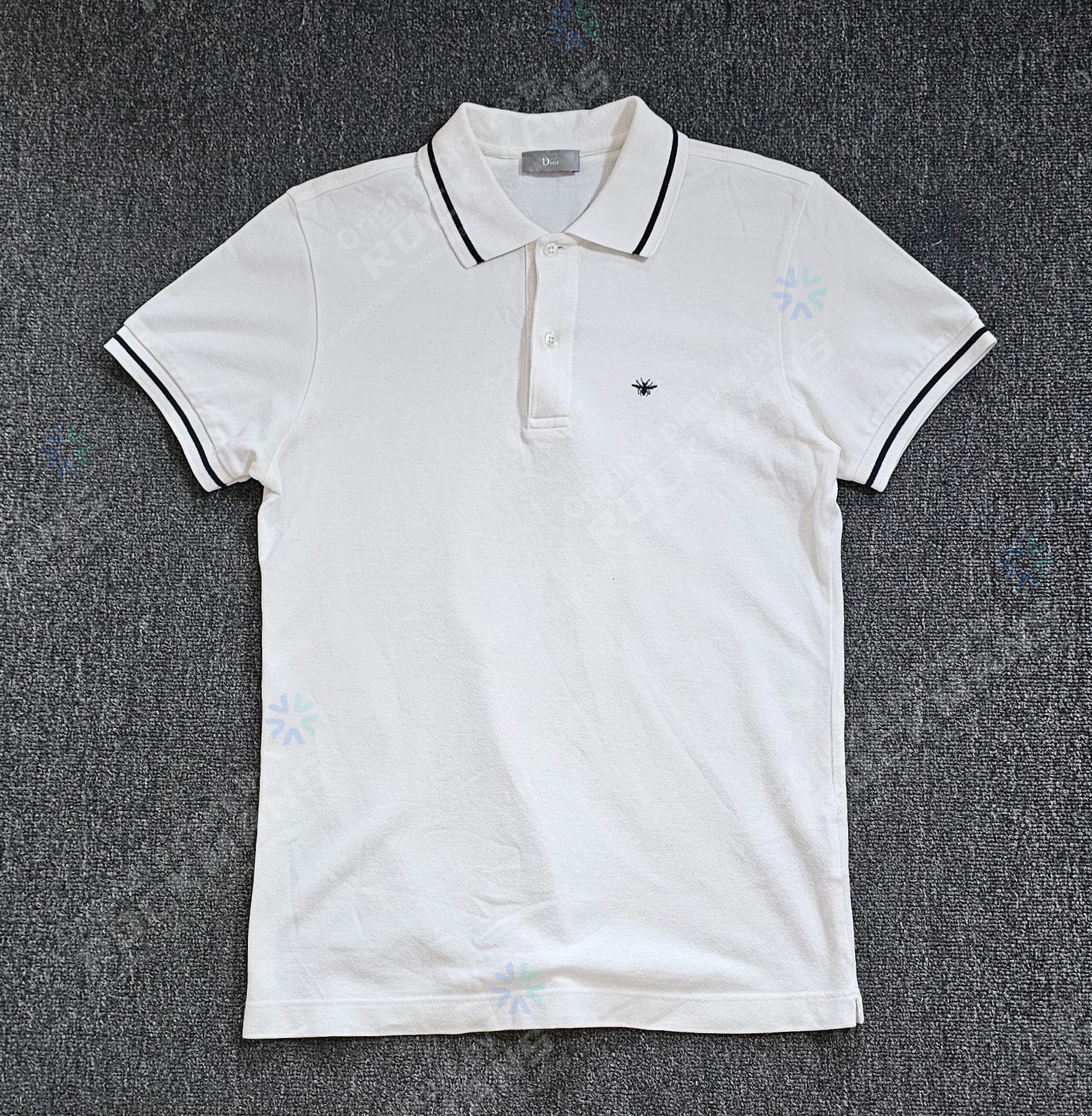 Dior × Hedi Slimane Dior Homme SS06 Blue & White Striped Union