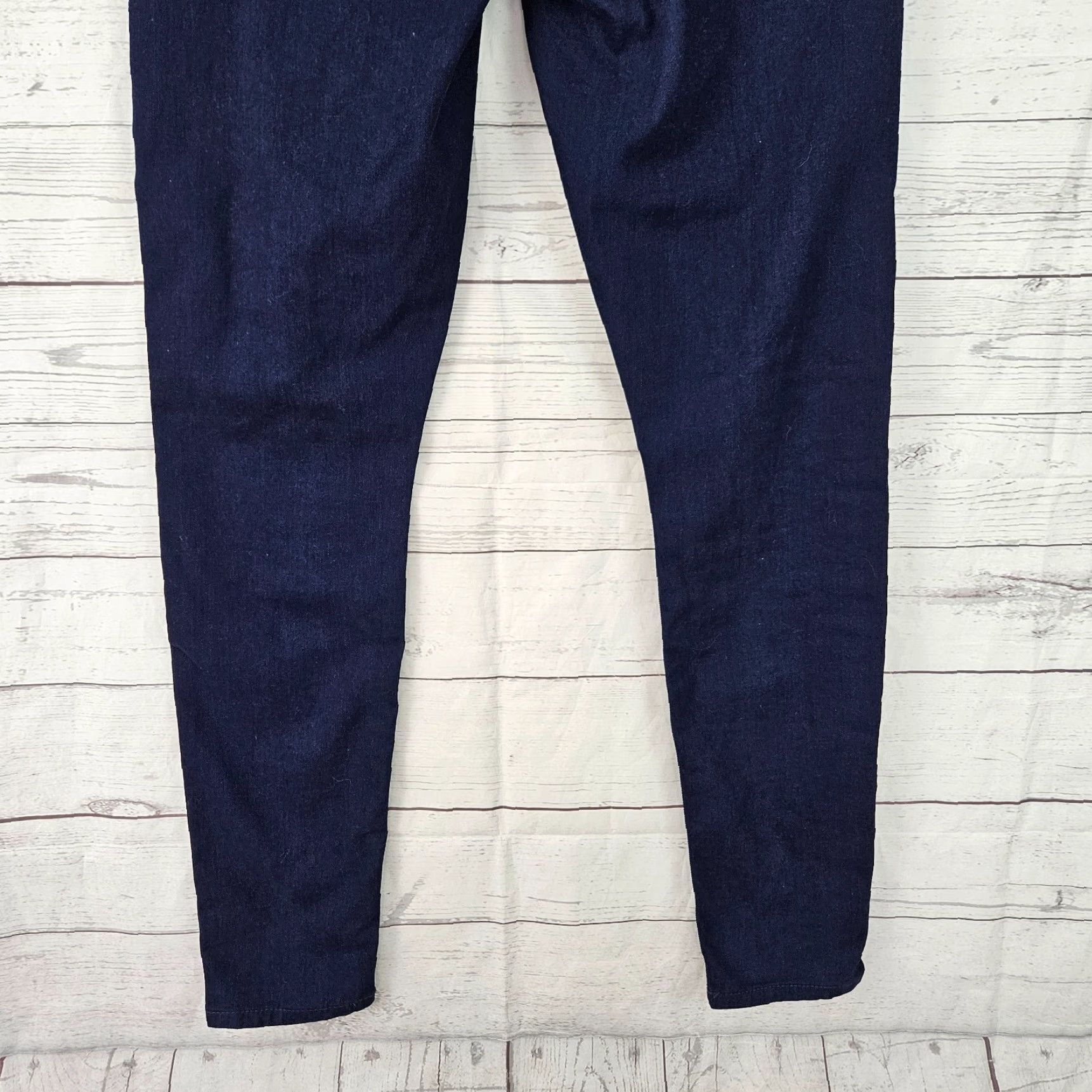 Loft Ann Taylor LOFT Womens Legging Jeans Sz 28 Dark Wash Blue High Rise Size 28" / US 6 / IT 42 - 5 Thumbnail