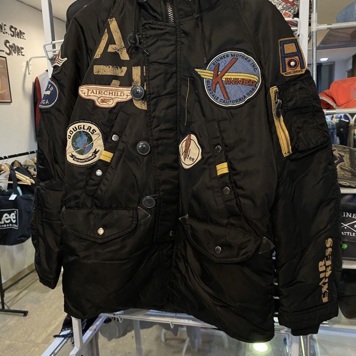 Avirex Avirex military-inspired bomber parka model k3 flight jacket Size US M / EU 48-50 / 2 - 5 Thumbnail