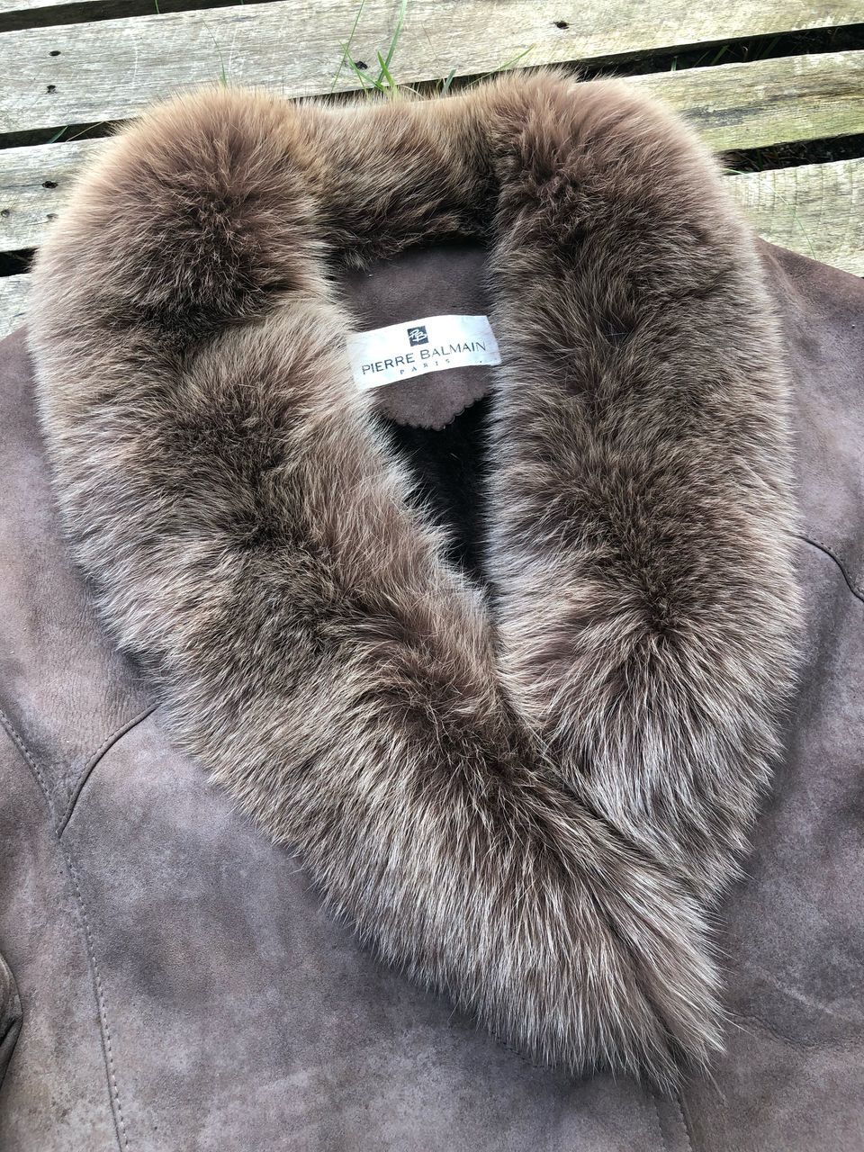 Pierre Balmain Vintage Pierre Balmain Faux Fur Leather Coat Jacket Size US M / EU 48-50 / 2 - 7 Thumbnail