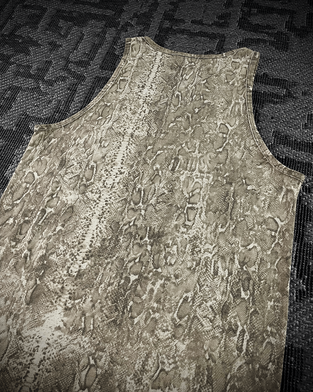Japanese Brand G.o.a 2000s python tank top Size US XXS / EU 40 - 8 Thumbnail