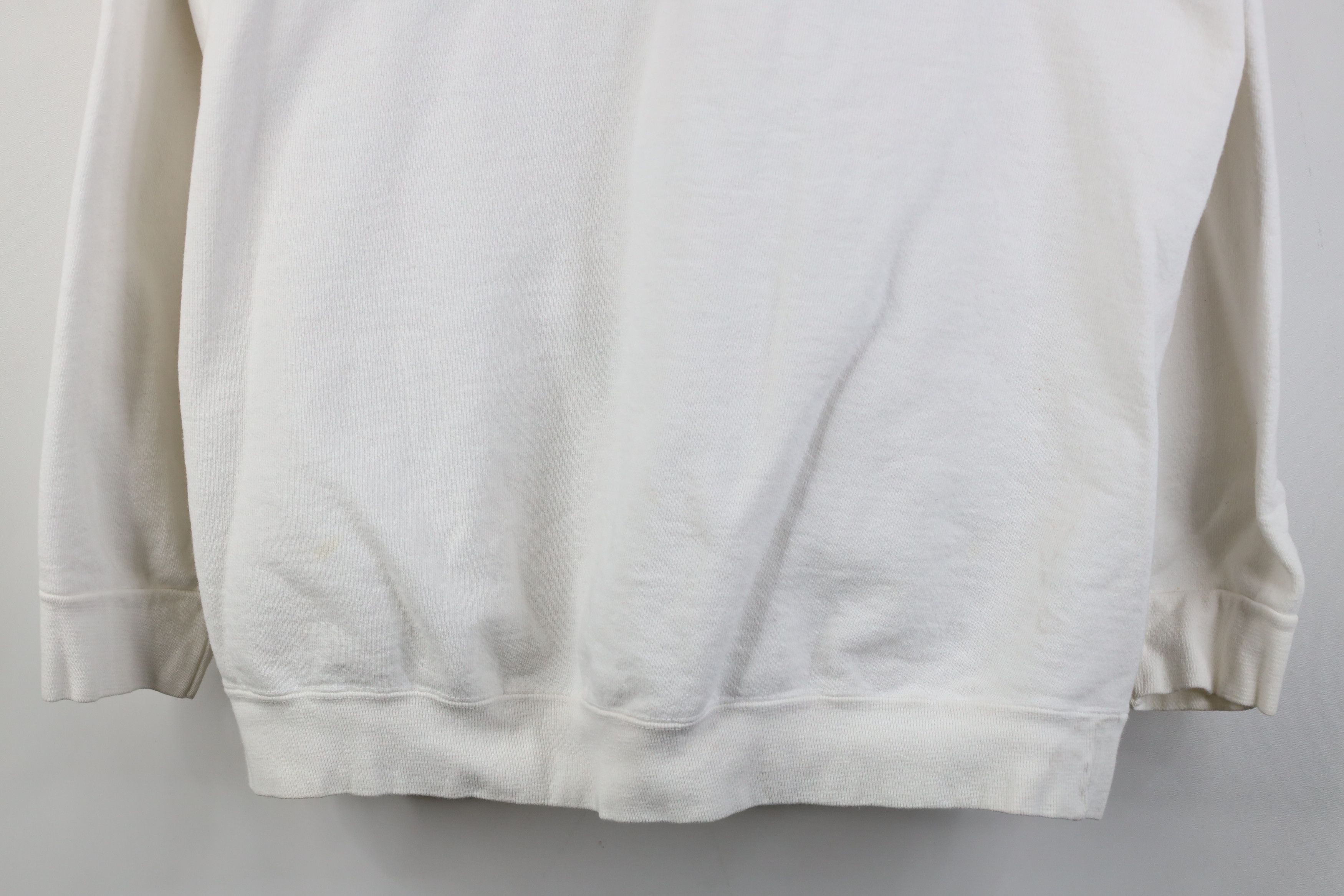 Vintage Vintage 90s Streetwear Tommy Sports Sweatshirt White USA Size US M / EU 48-50 / 2 - 3 Thumbnail