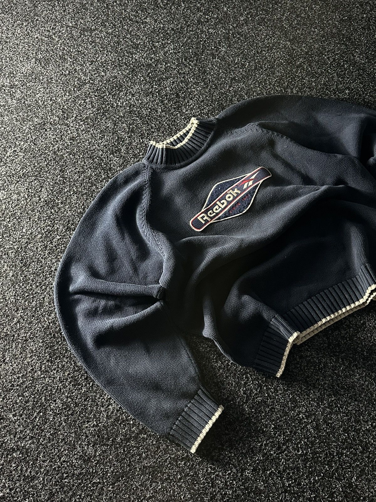 Reebok × Vintage 🚨Vintage Reebok big logo baggy sweater Y2K japan style RARE Size US XL / EU 56 / 4 - 2 Thumbnail