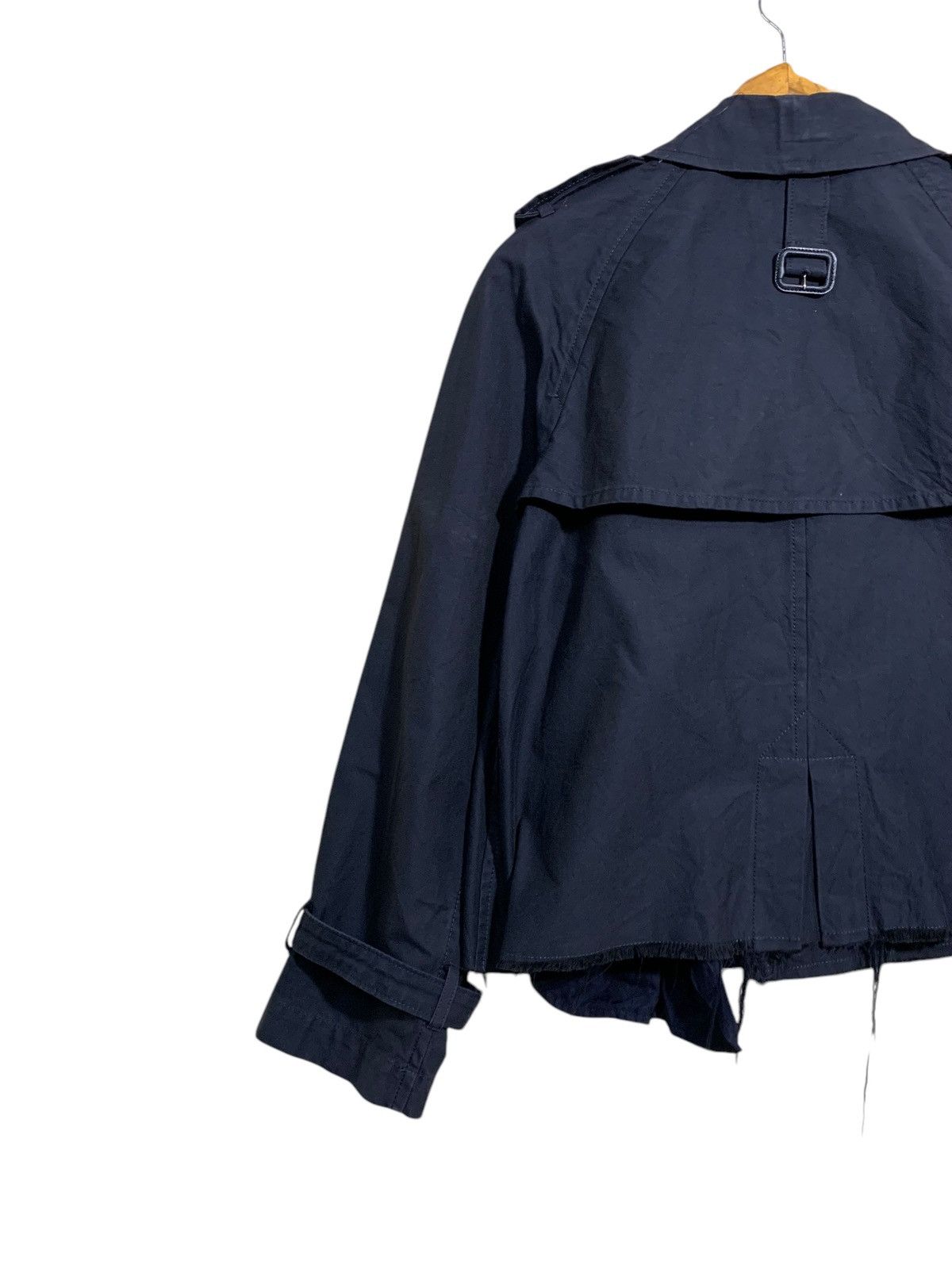 Comme des Garcons 🔥TRICOT CdG TRENCHCOATS NAVY Size M / US 6-8 / IT 42-44 - 5 Thumbnail