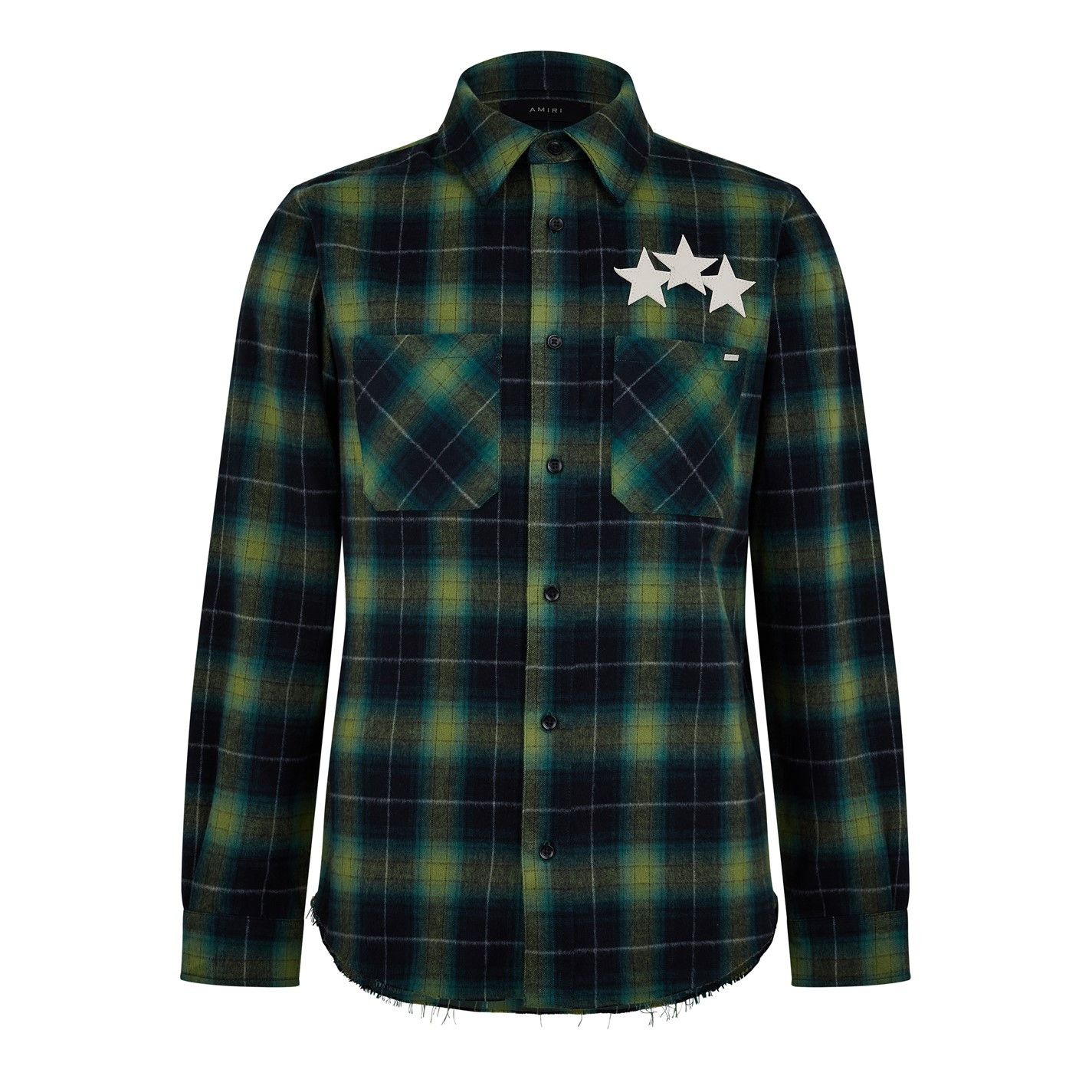Amiri AMIRI Star Flannel Shirt Size US L / EU 52-54 / 3 - 1 Thumbnail