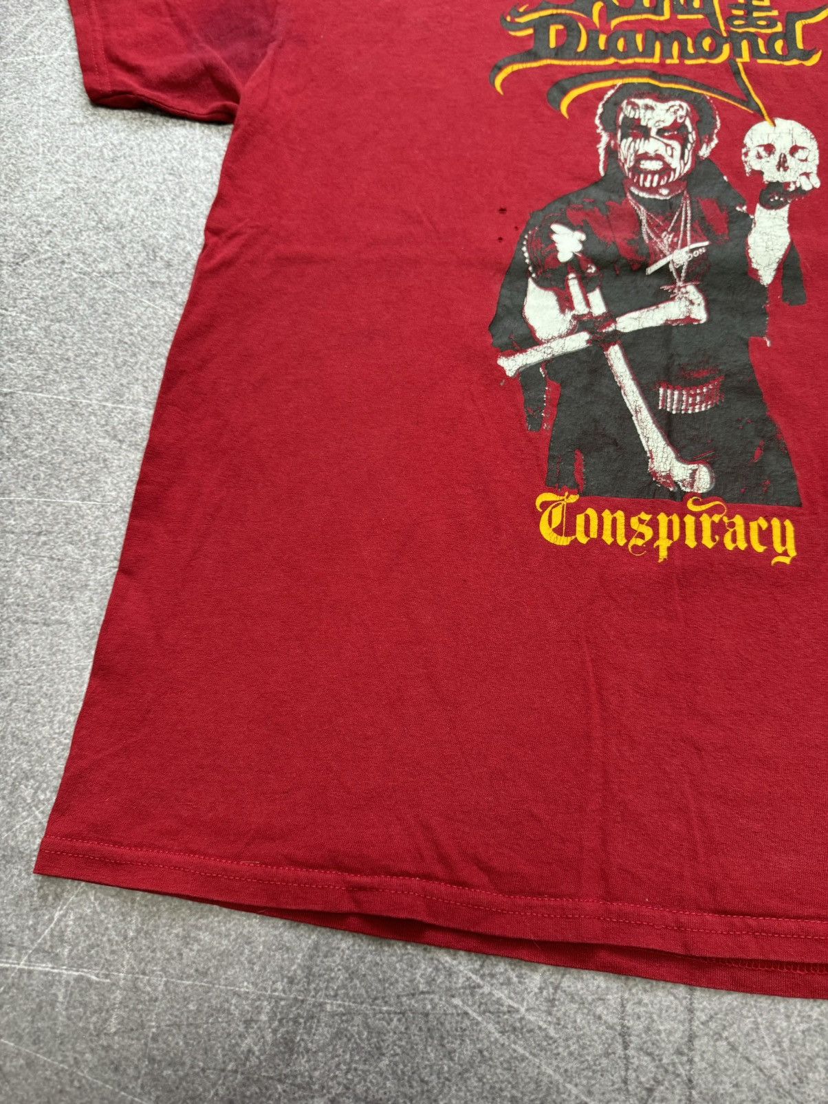 Band Tees × Vintage VINTAGE KING OF DIAMOND CONSPIRACY T SHIRT BLACK METAL Size US L / EU 52-54 / 3 - 8 Thumbnail