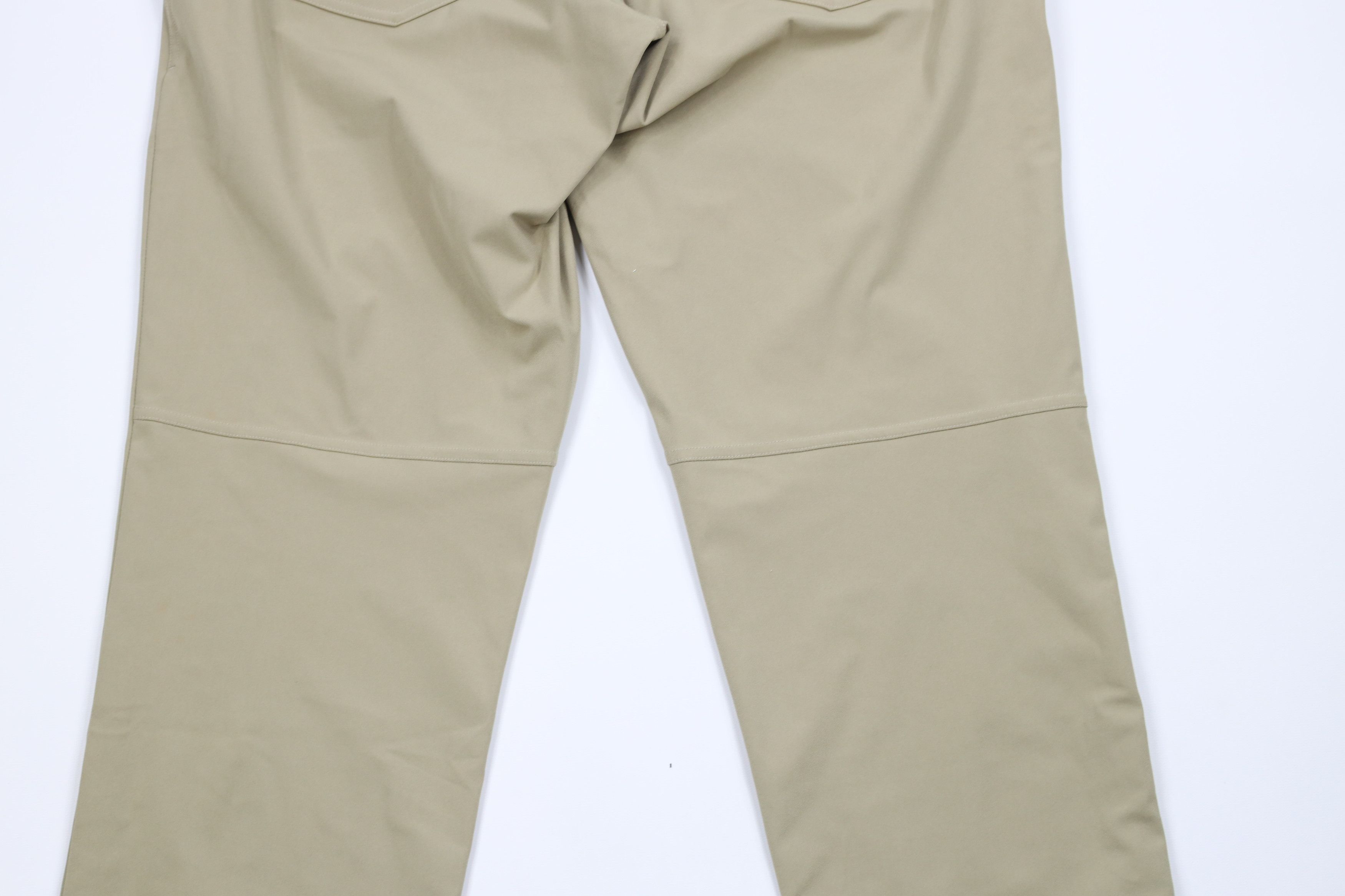 Lululemon × Vintage Lululemon Straight Leg ABC Chinos Chino Pants Khaki Tan Size US 34 / EU 50 - 14 Thumbnail