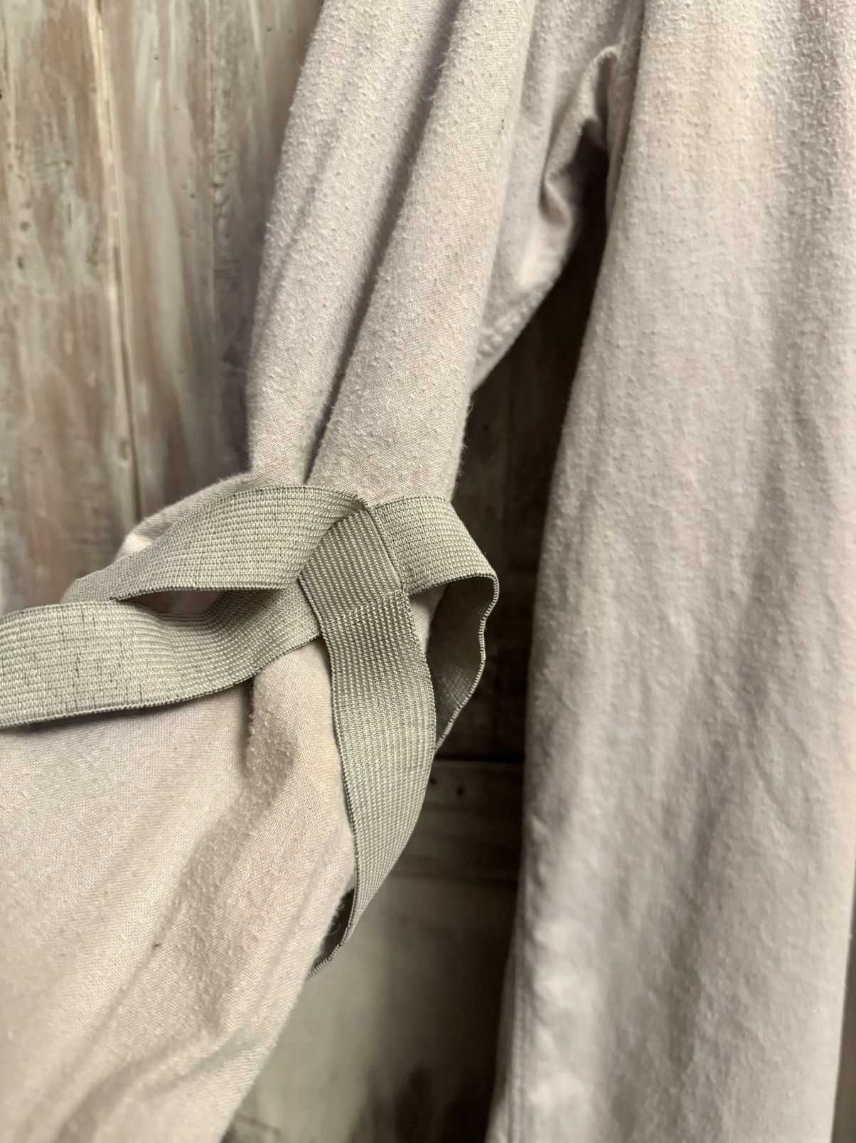 Helmut Lang × Vintage helmut Lang vintage bondage grey shirt 40 men Size US M / EU 48-50 / 2 - 8 Thumbnail