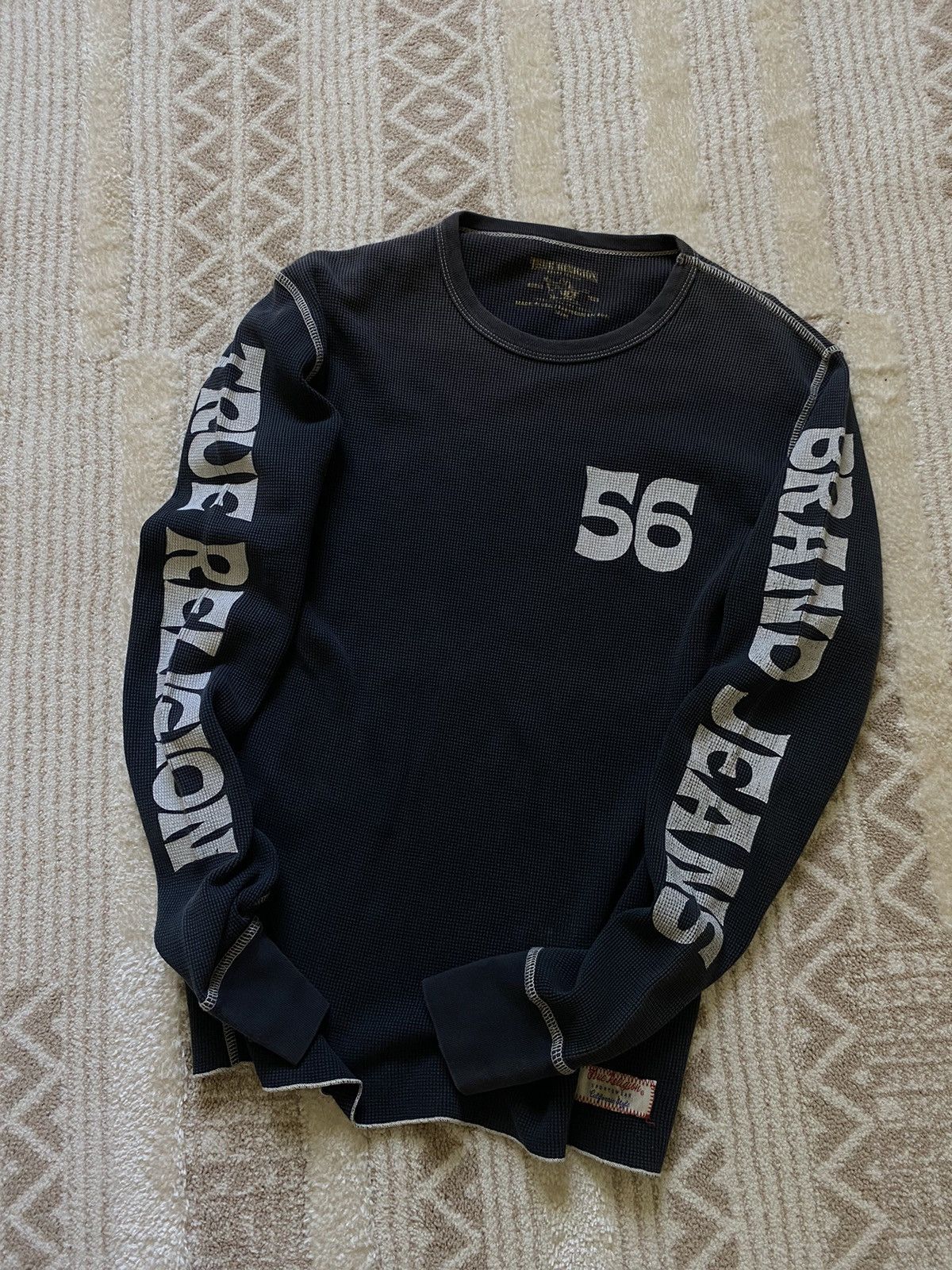 Japanese Brand 🇺🇸TRUE RELIGION VINTAGE LONGSLEEVE MADE IN USA Size US M / EU 48-50 / 2 - 1 Thumbnail