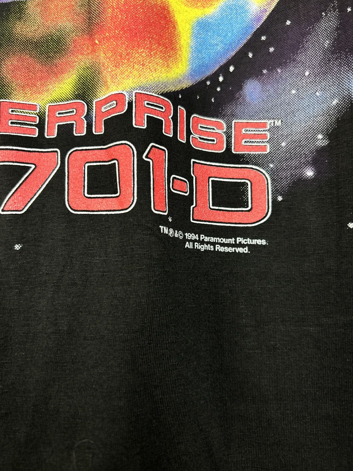 Vintage 90s Vintage Star Trek 1994 Next Generation Enterprise Tee XL Size US XL / EU 56 / 4 - 5 Thumbnail