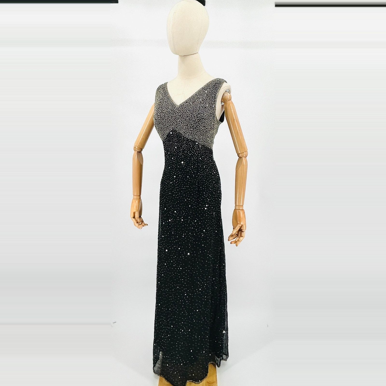 vintage 90s formal dress Vintage A Line Spaghetti Straps 90s Prom Dresses Evening Gowns With Bo –  BlingDress main image 0