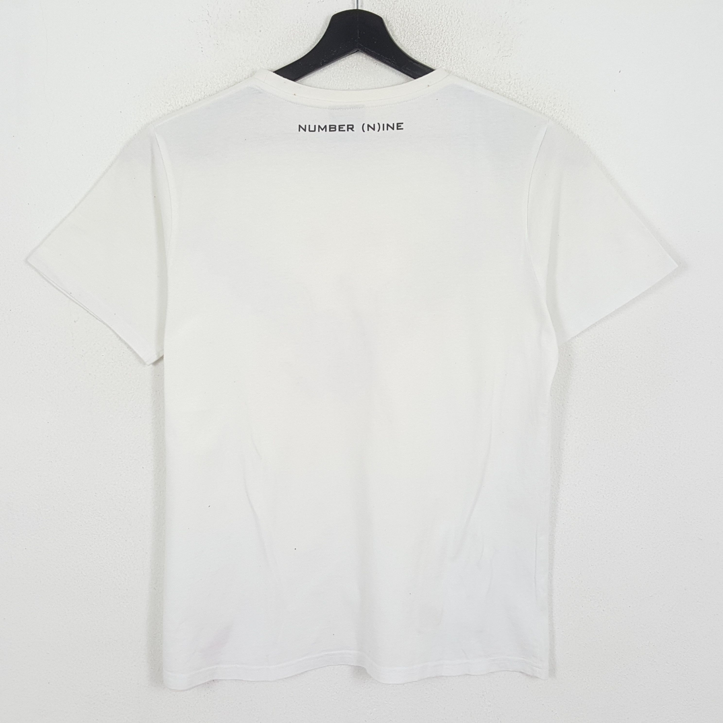 Japanese Brand × Number (N)ine × Vintage NUMBER NINE Japanese Brand Streetwear Art Style Tshirt Size US L / EU 52-54 / 3 - 3 Thumbnail