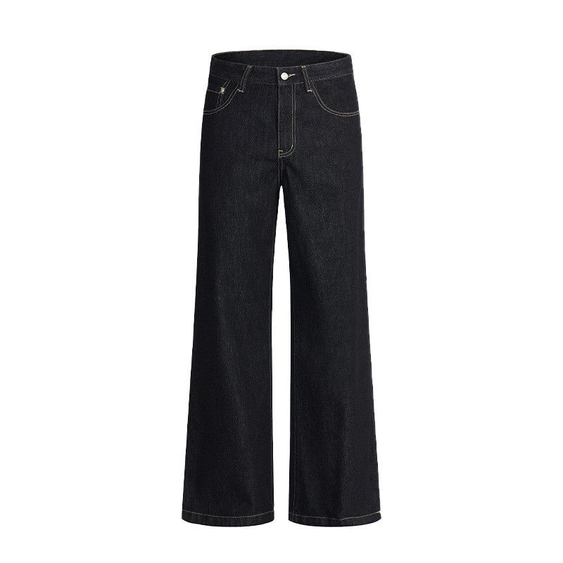 Japanese Brand American retro cleanfit wide-leg casual jeans for men Size US 32 / EU 48 - 4 Thumbnail