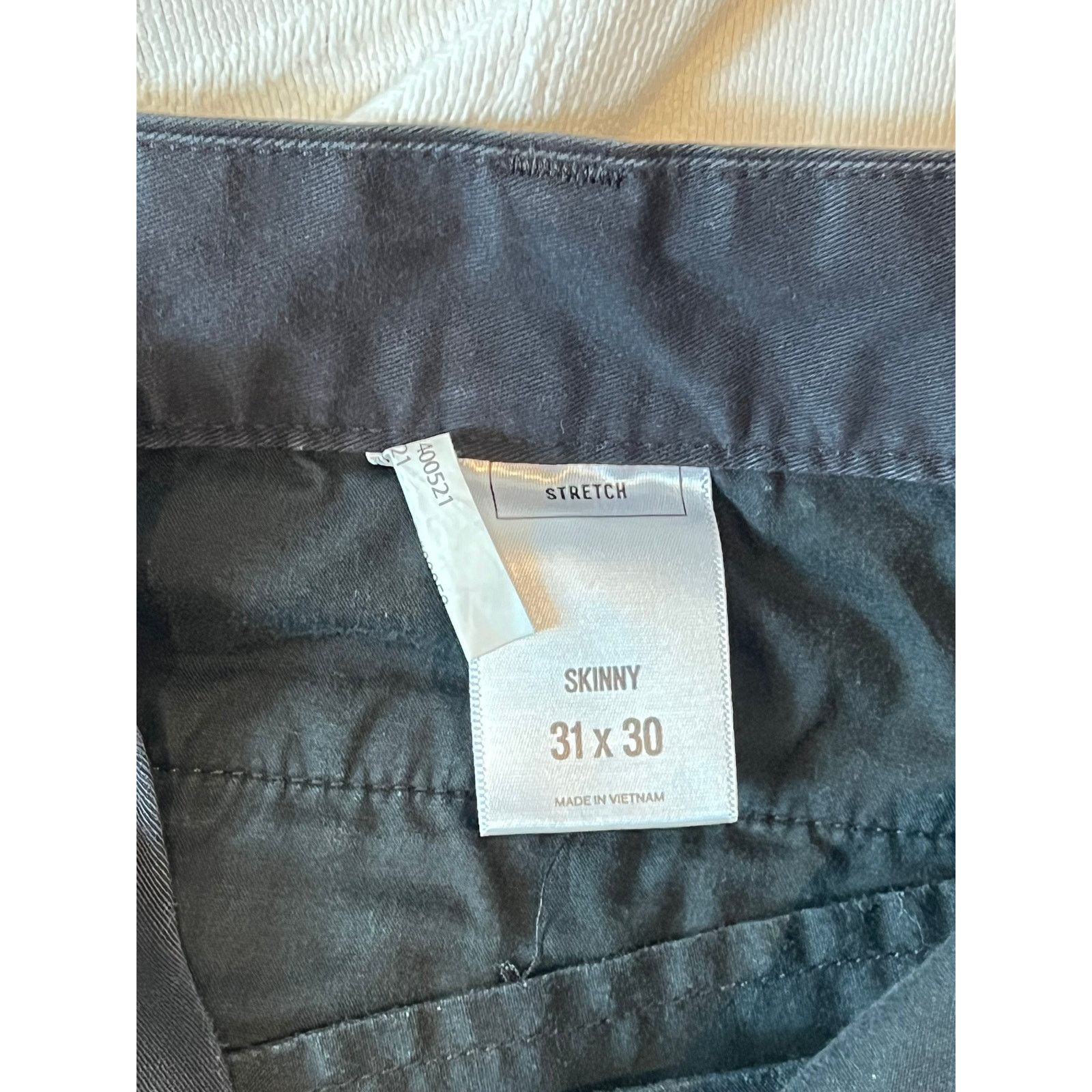 Express Express Skinny Leg Blue Jeans Mens 31x30 Size US 31 - 4 Thumbnail