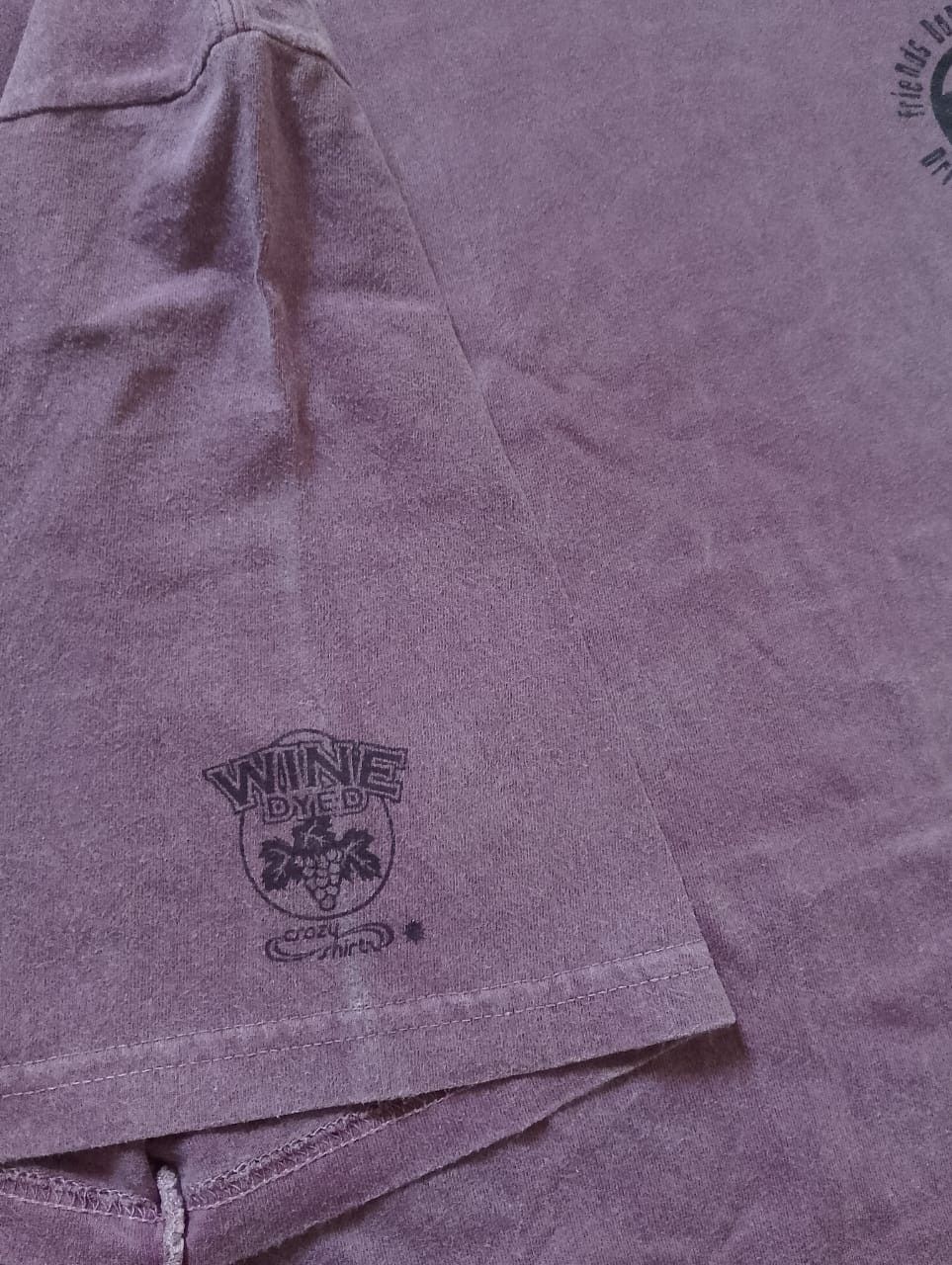 Vintage Crazy Shirt friends drink white zinfandel Vintage 90s Tshirt Size US XL / EU 56 / 4 - 3 Thumbnail