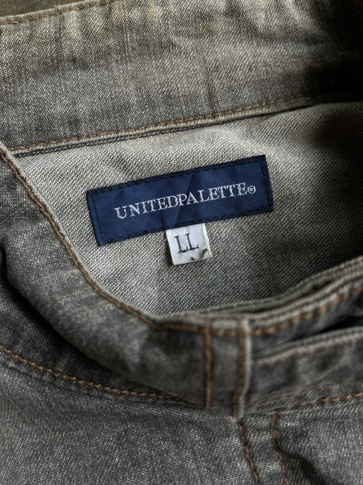 14th Addiction JAPANESE UNITEDPALETTE DENIM JACKET BONDAGE BIKERS JEANS Size US M / EU 48-50 / 2 - 9 Thumbnail