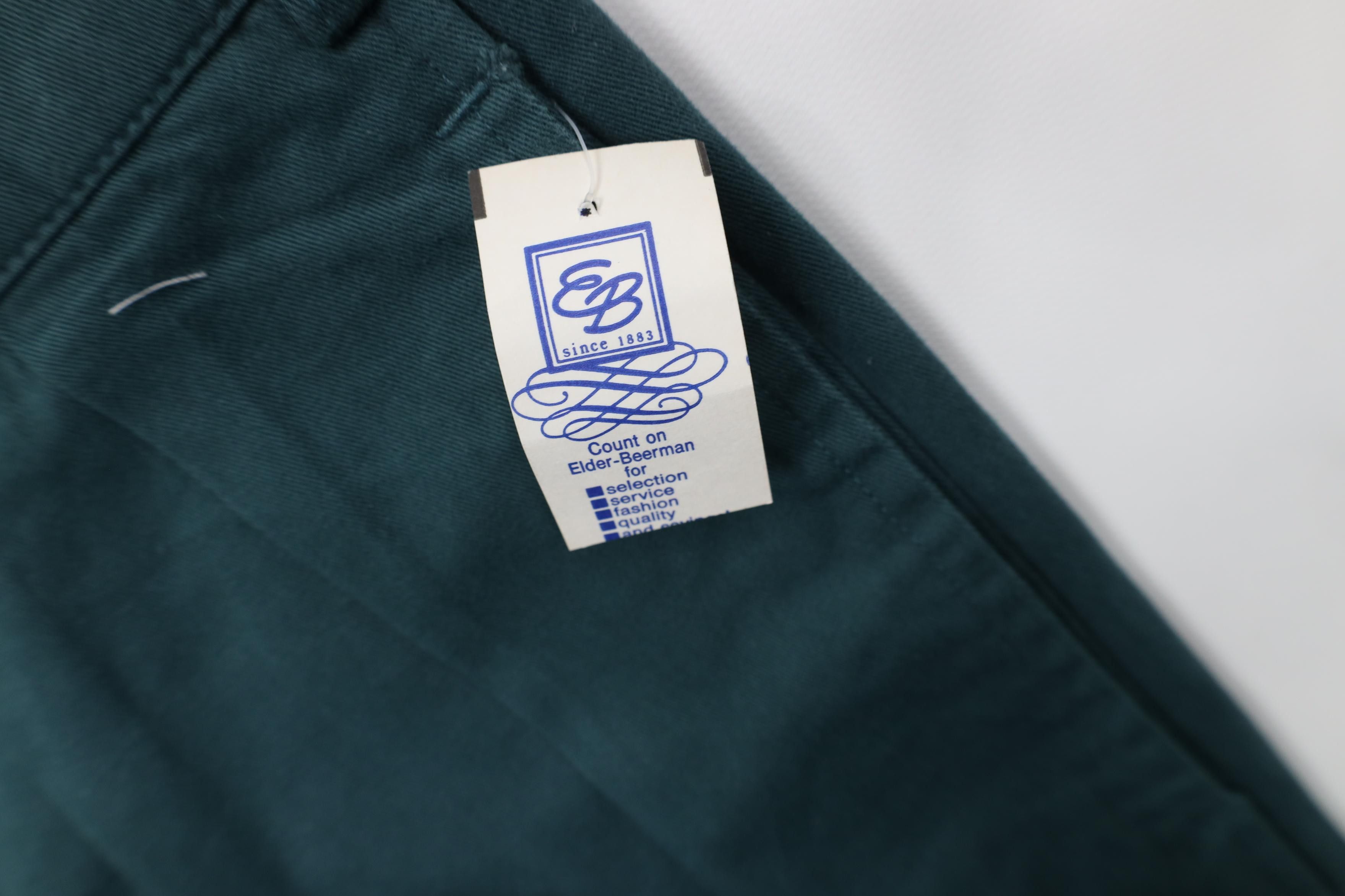 Vintage Deadstock Vintage 90s Streetwear Chino Golf Shorts Cotton Size US 36 / EU 52 - 8 Thumbnail