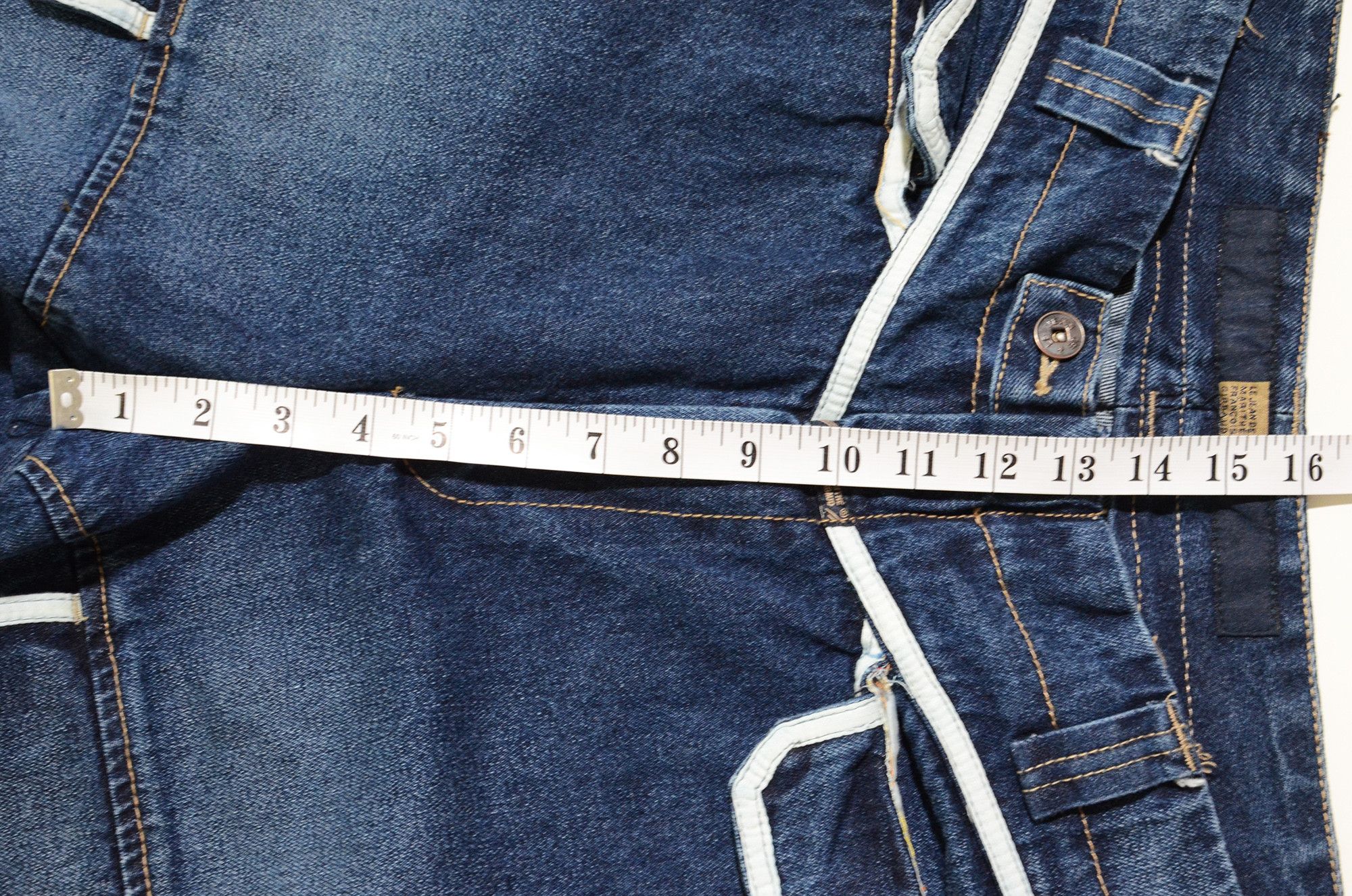 Marithe + Francois Girbaud M+FG Jorts Heavy Duty W38 Y2K Hiphop 2006 Craft Size US 38 / EU 54 - 13 Thumbnail