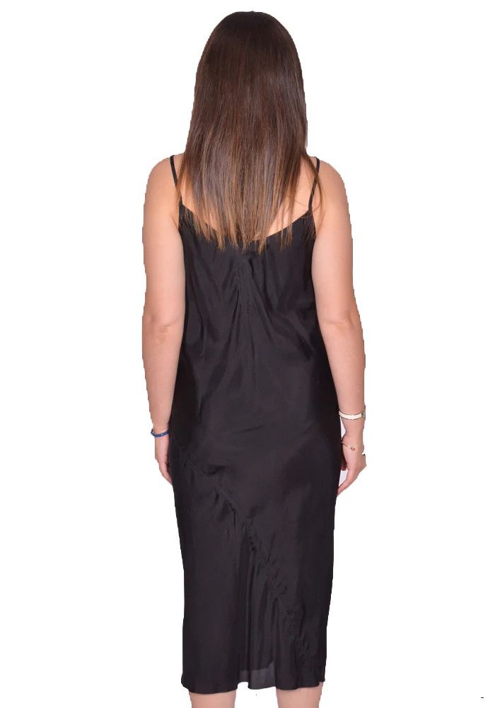 Rick Owens o1y0126 Midi Dress in Black Size XS / US 0-2 / IT 36-38 - 2 Thumbnail