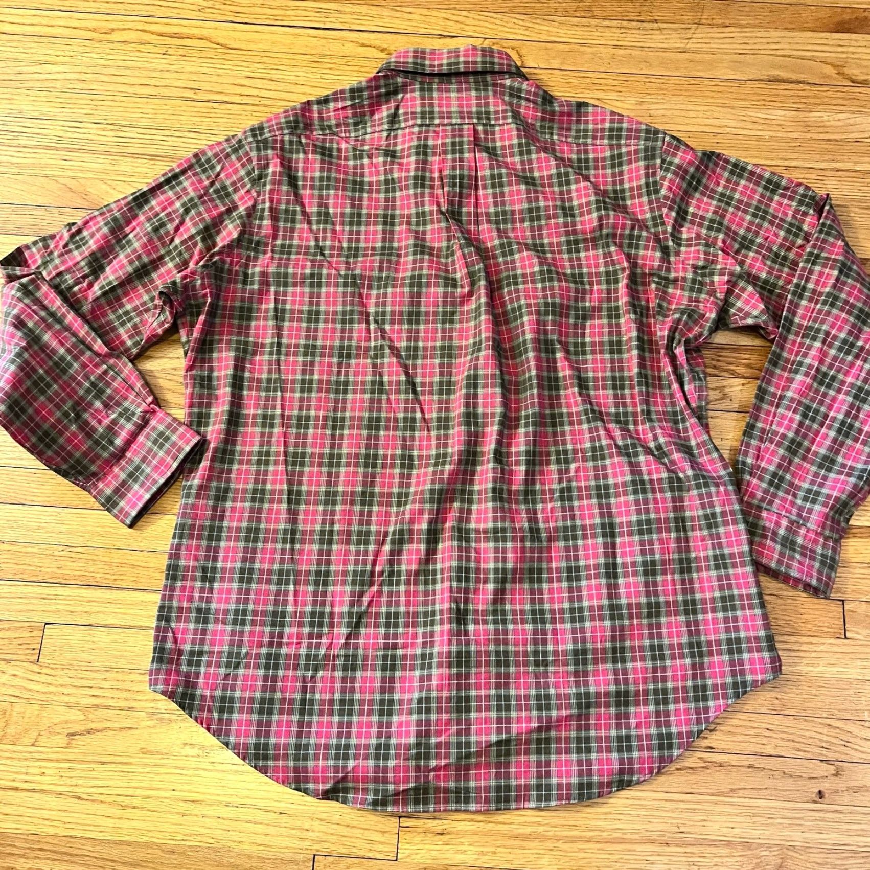 Polo Ralph Lauren Polo Ralph Lauren Shirt Mens Large Plaid Button Up Pony Classic Fit Red L Regular Long Sleeve Mens Size US L / EU 52-54 / 3 - 3 Thumbnail