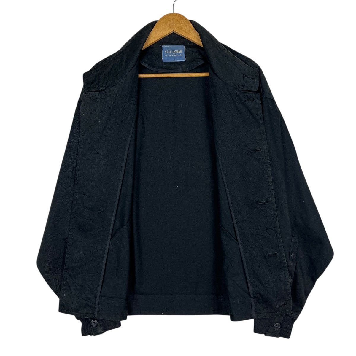 Tete Homme 🔥 Vintage Tete Homme Par Katoh kazutaka Big Logo Jacket Size US L / EU 52-54 / 3 - 11 Thumbnail