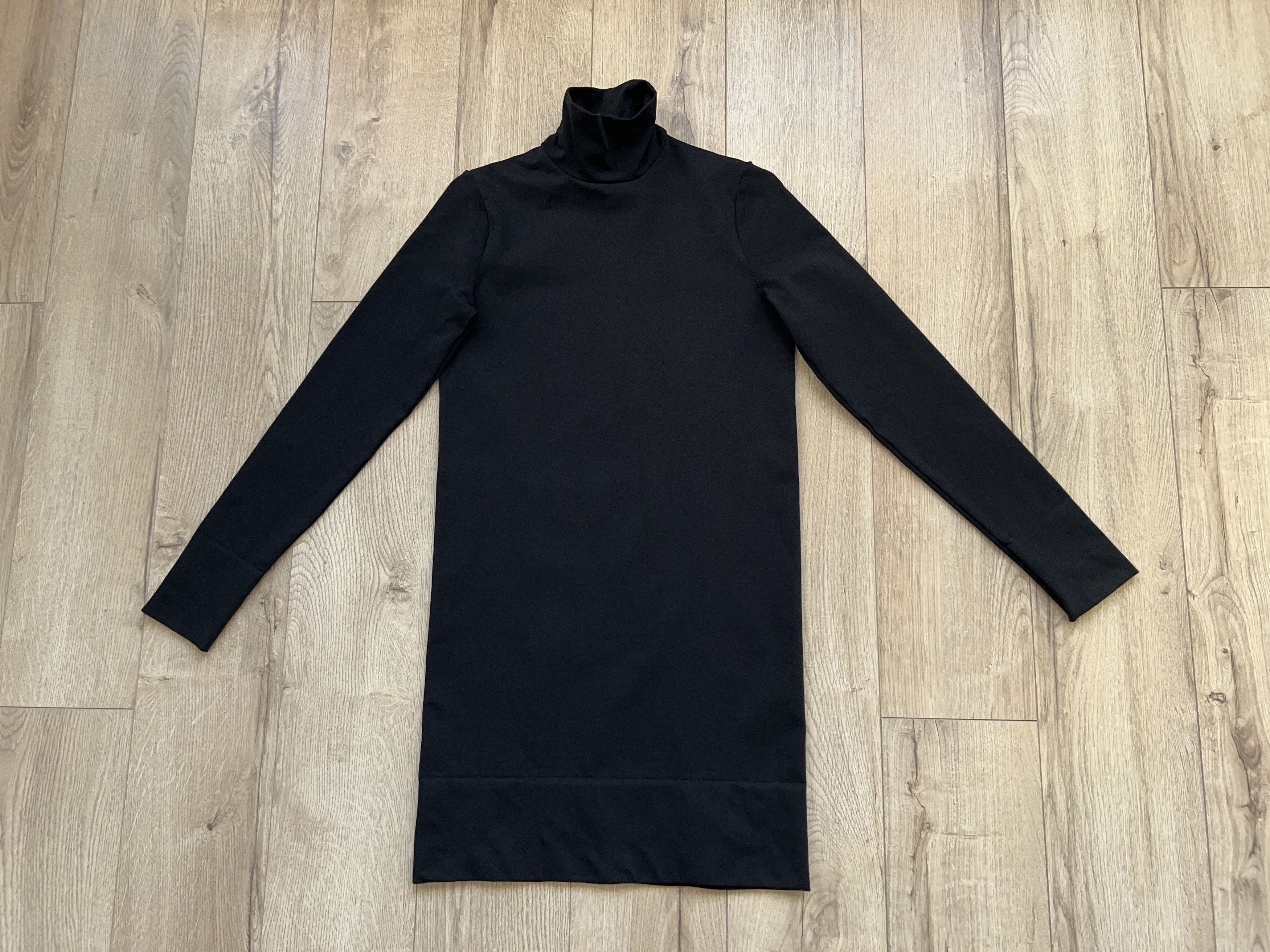 Designer × Wolford Womens Black Long Sleeve Dress Polyamide Turtleneck XS Size XS / US 0-2 / IT 36-38 - 1 Thumbnail