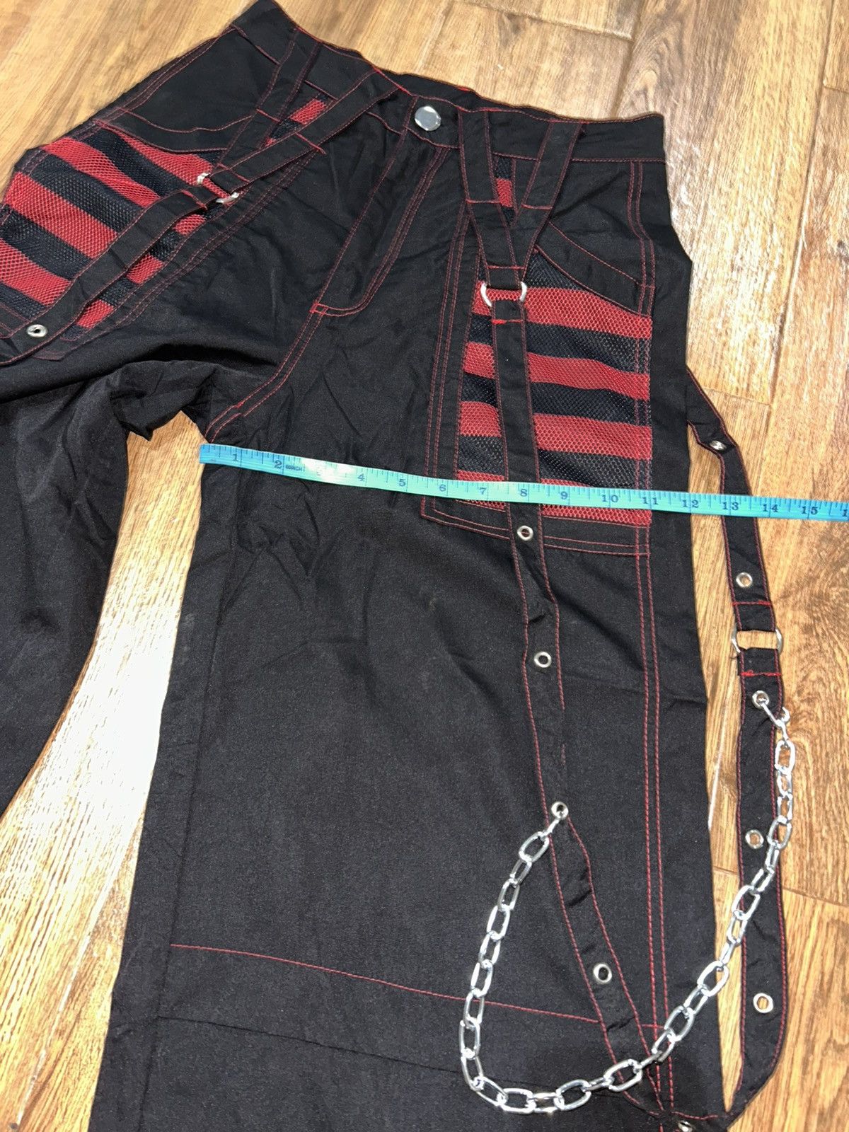Tripp NYC Tripp NYC Darkstreet Bondage Chain Electro Pants Size 28" / US 6 / IT 42 - 16 Thumbnail