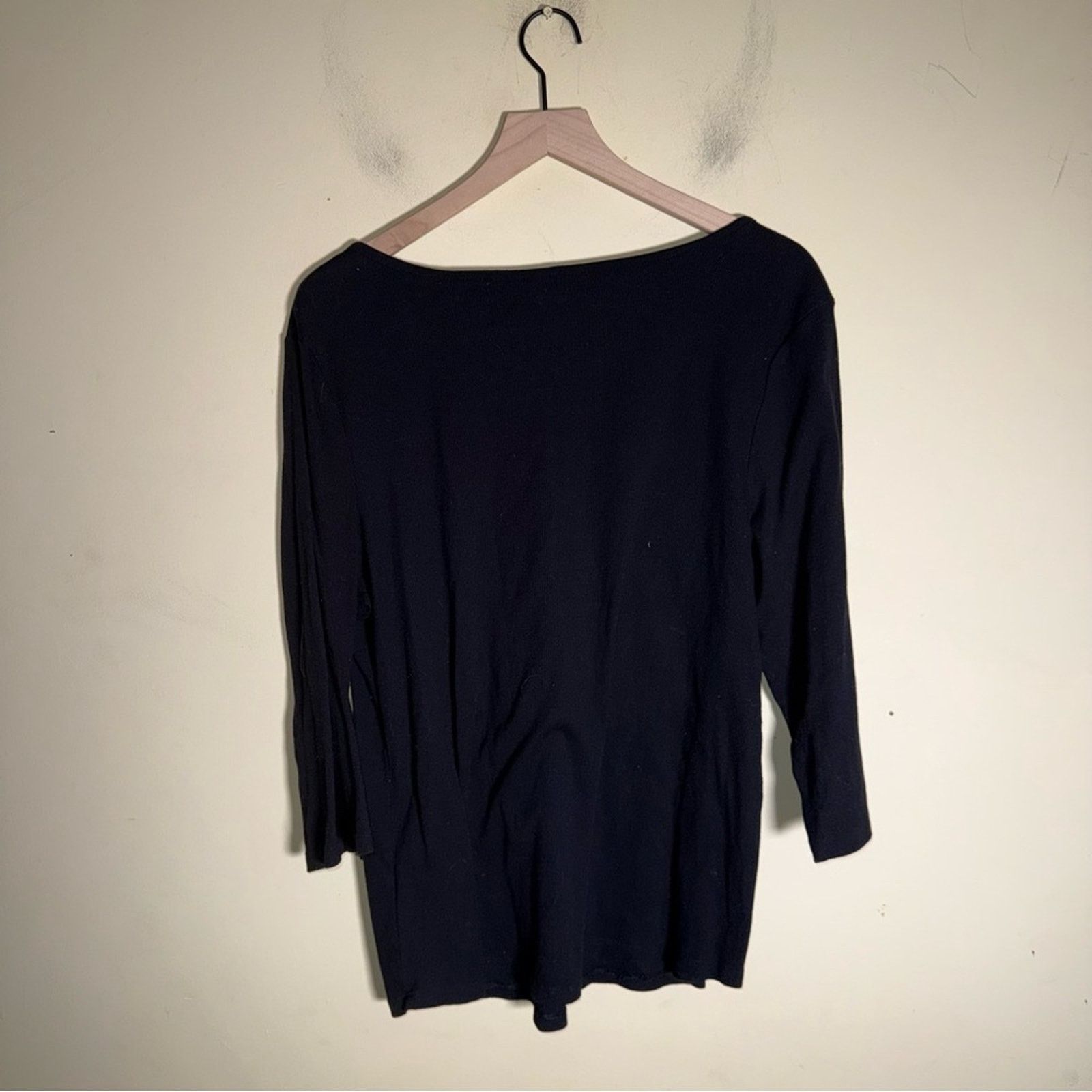 Old Navy NWT OLD NAVY ribbed plus size Henley long sleeve shirt XXL Size XXL / US 16-18 / IT 52-54 - 3 Thumbnail