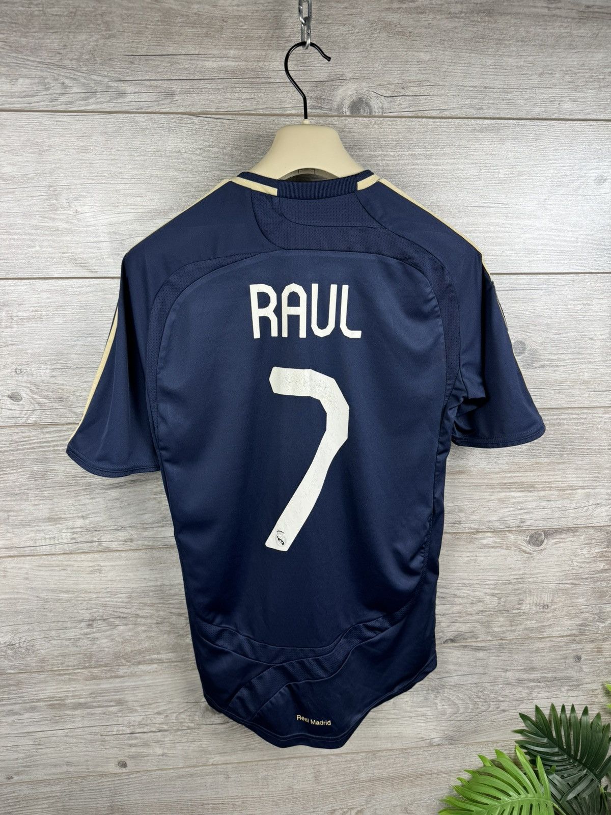 Adidas × Vintage Adidas Real Madrid 2007 Raul Away Saturdays Soccer jersey Size US S / EU 44-46 / 1 - 12 Thumbnail