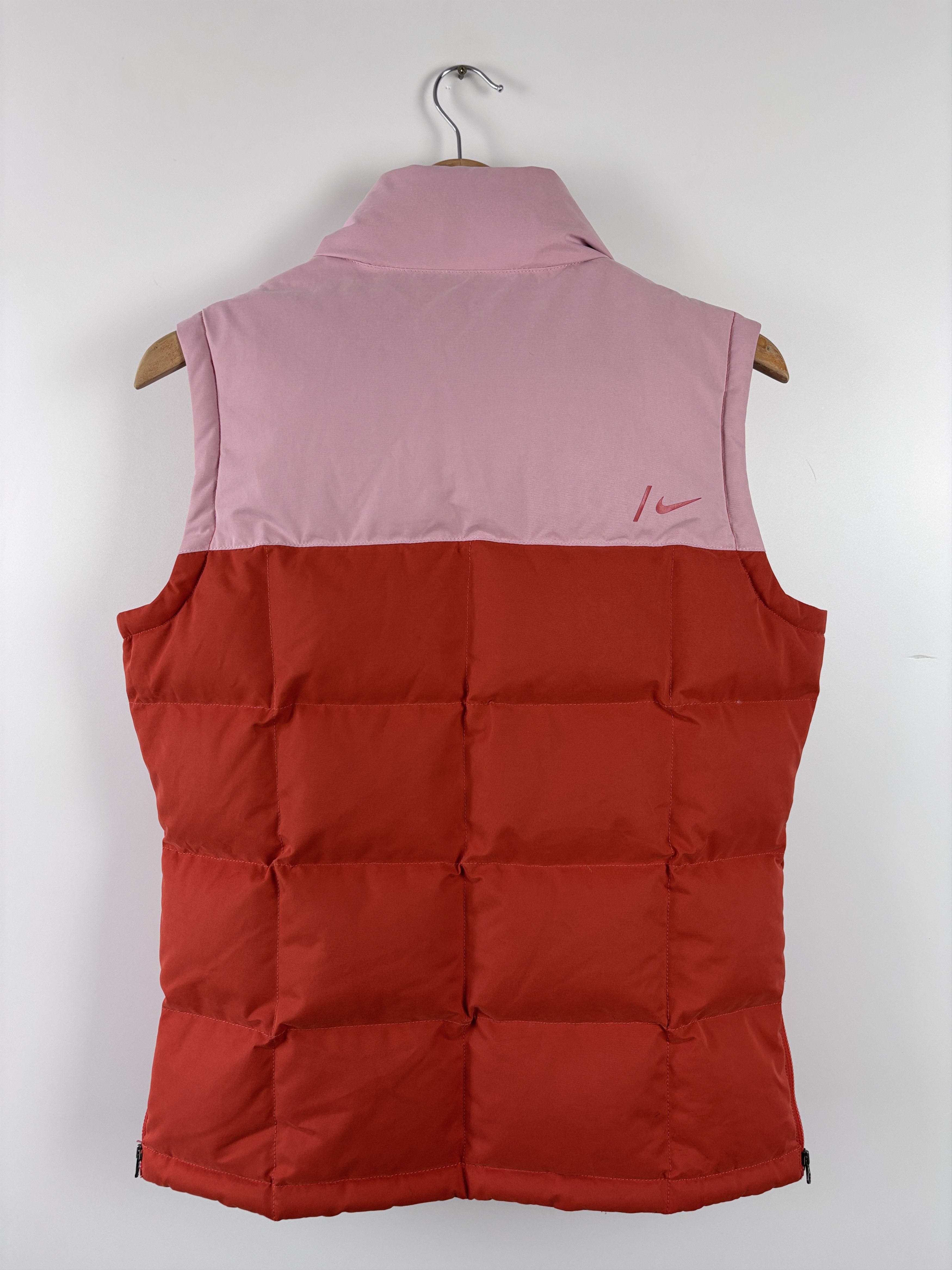 Nike Nike Snowboarding Down Vest Puffer Waistcoat Orange Pink S Size S / US 4 / IT 40 - 4 Thumbnail