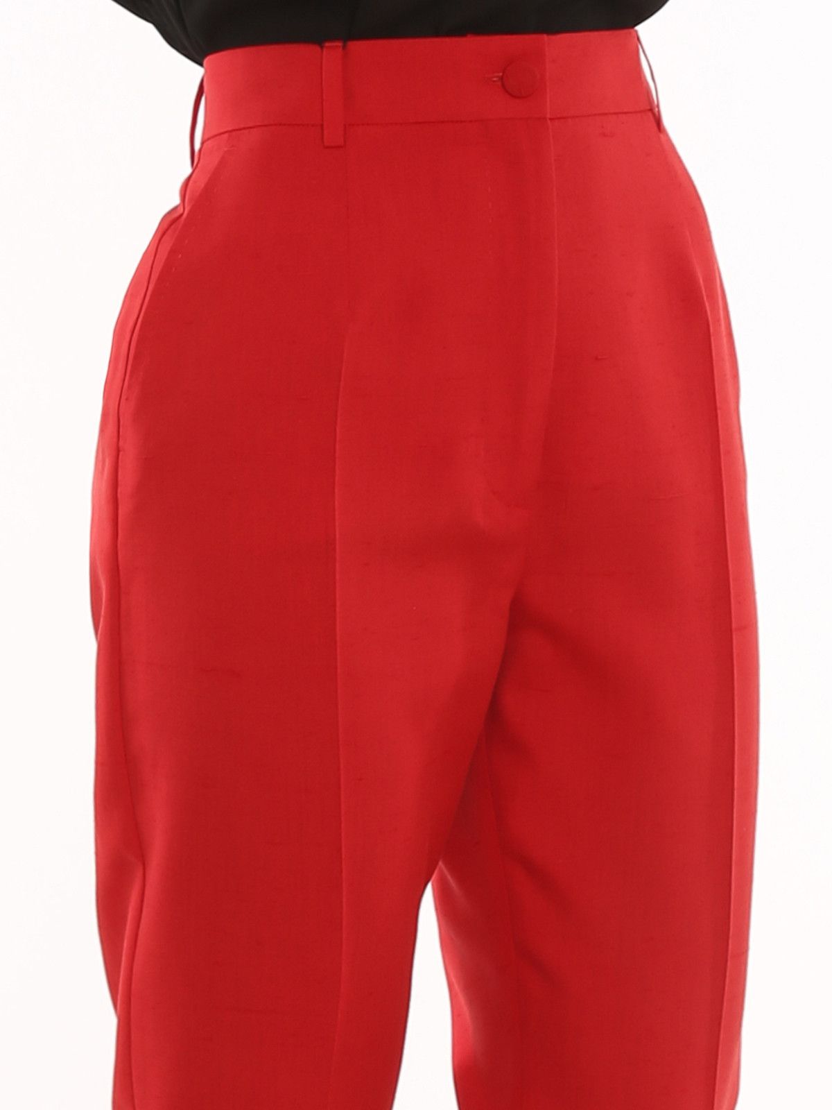 Dolce & Gabbana o1y0925 Casual Pant in Red Size 34" / US 12 / IT 48 - 2 Thumbnail