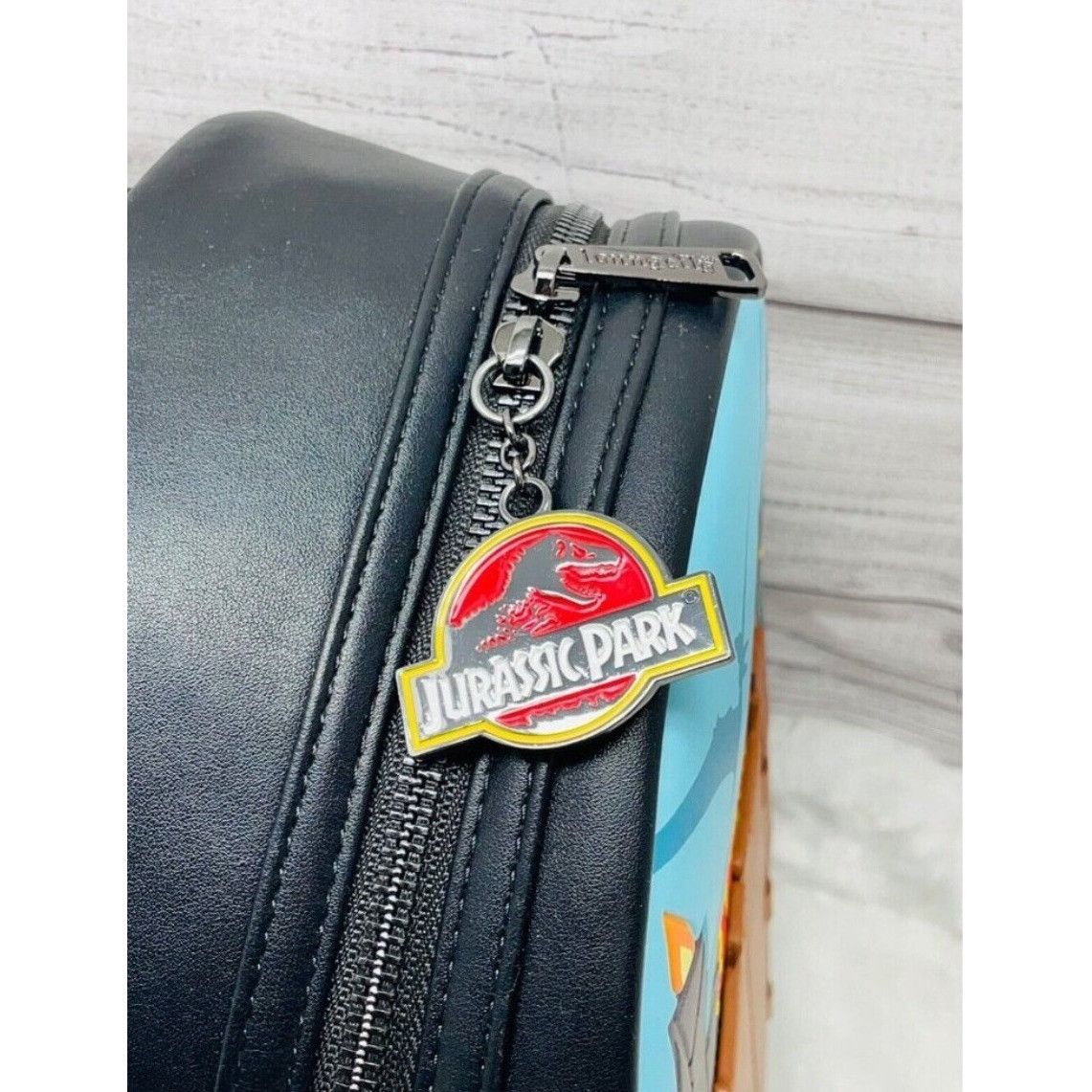 Disney Loungefly Funko Pop! Jurassic Park Gate Mini Backpack Dinosa Size ONE SIZE - 6 Thumbnail
