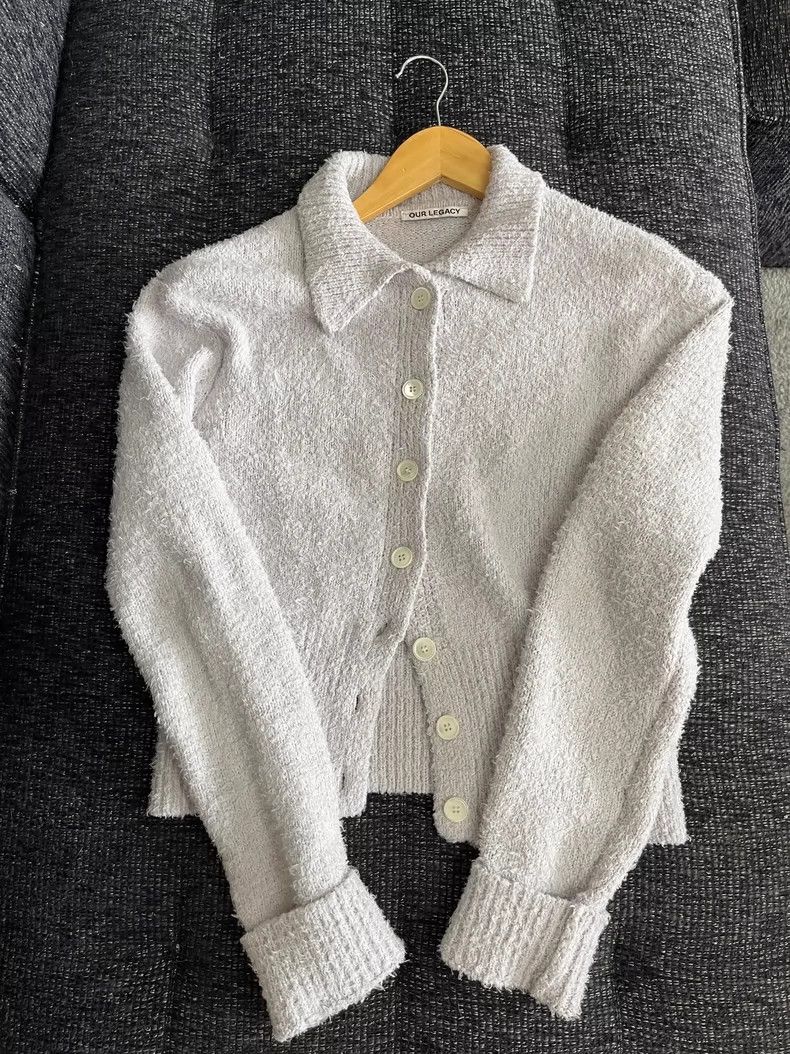 Our Legacy Our LegacyLilac knitted cardigan Size US XS / EU 42 / 0 - 3 Thumbnail