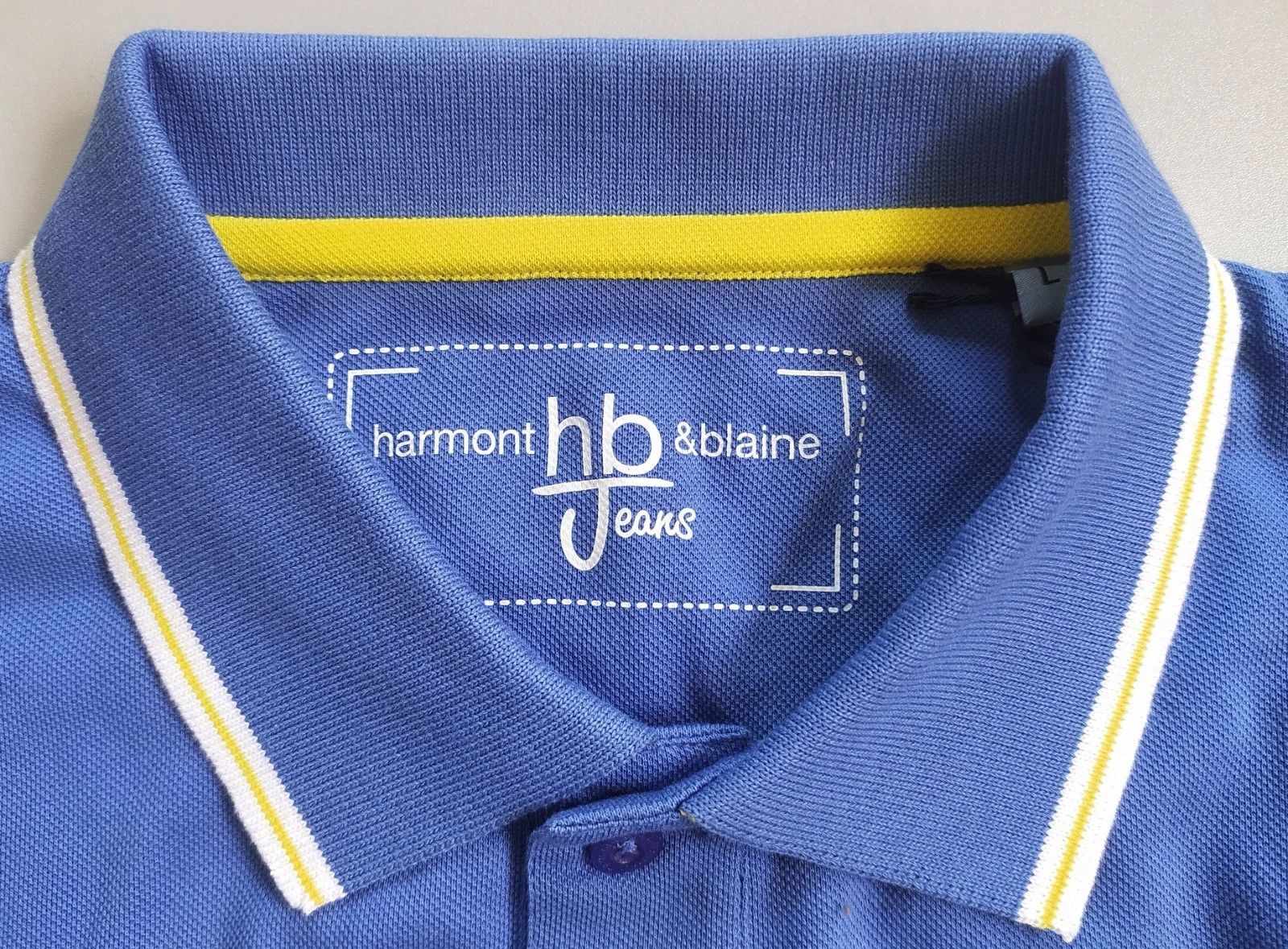 Harmont & Blaine Harmont & Blaine Jeans (HBJ) Shortsleeves Polo Shirt ASM1965 Size US L / EU 52-54 / 3 - 5 Thumbnail