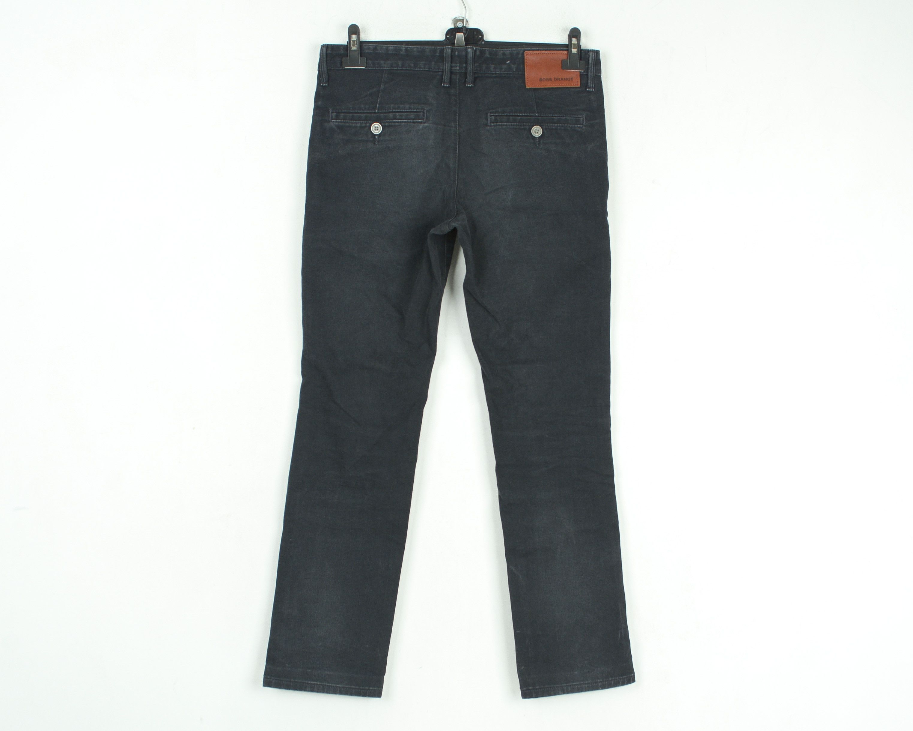 Hugo Boss W32 L32 Slim Jeans Pants Trousers Orange 63 Label Stretch Size US 32 / EU 48 - 6 Thumbnail