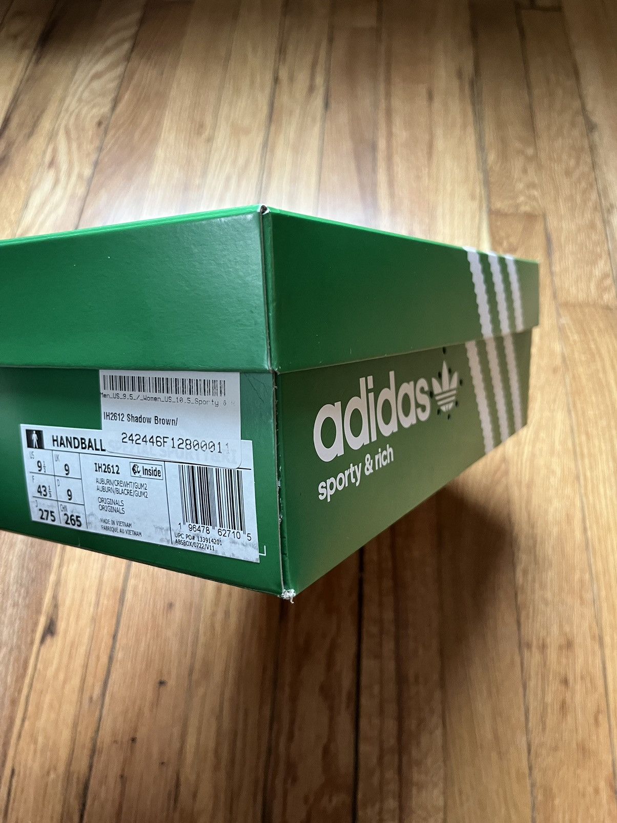 Adidas × Sporty & Rich adidas x Sporty & Rich Handball Spezial Brown Auburn Gum Size US 9.5 / EU 42-43 - 8 Thumbnail