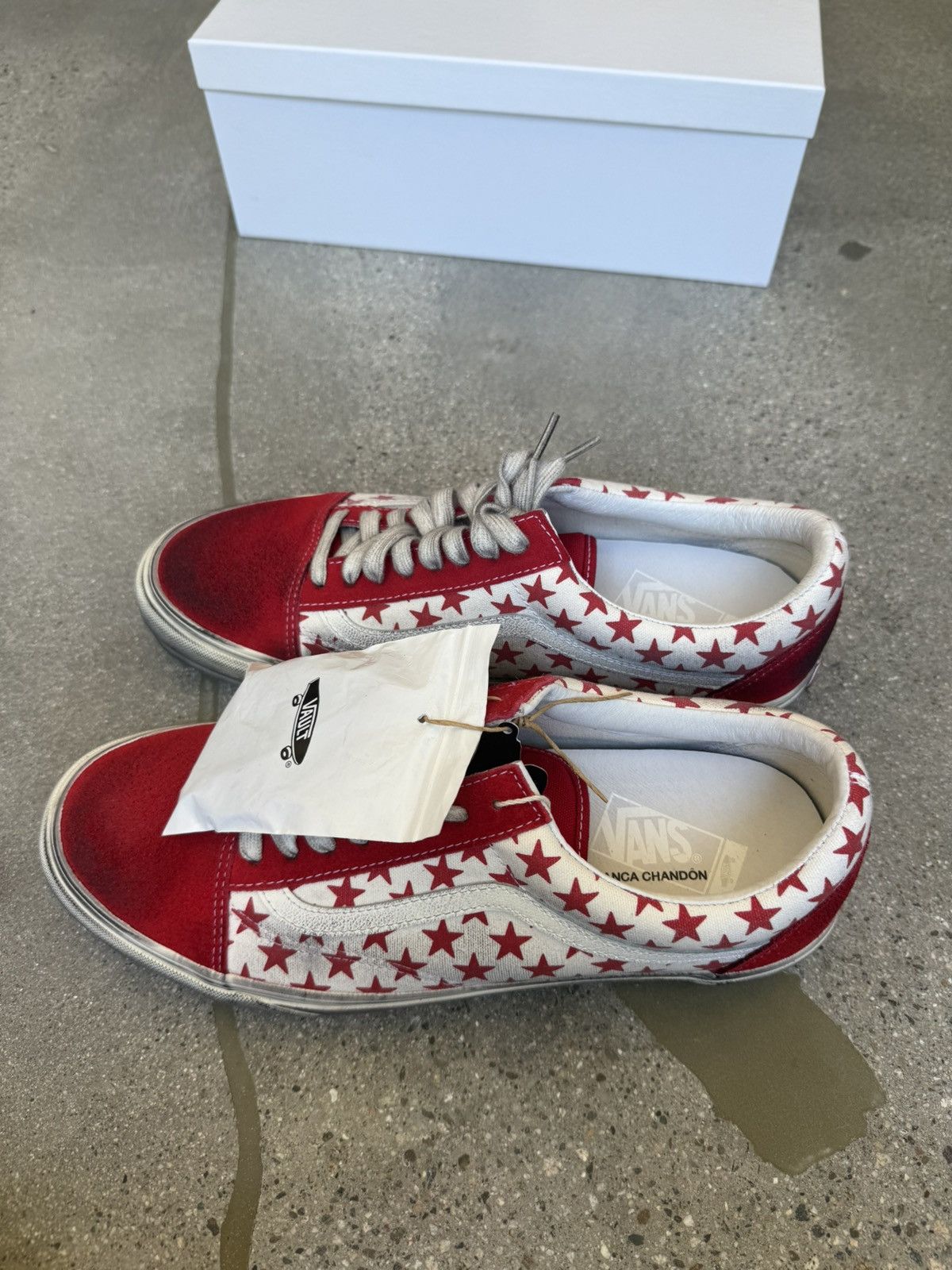 BIANCA CHANDON × Vans VANS BIANCO CHANDON DISTRESSED VANS Size US 12 / EU 45 - 3 Thumbnail