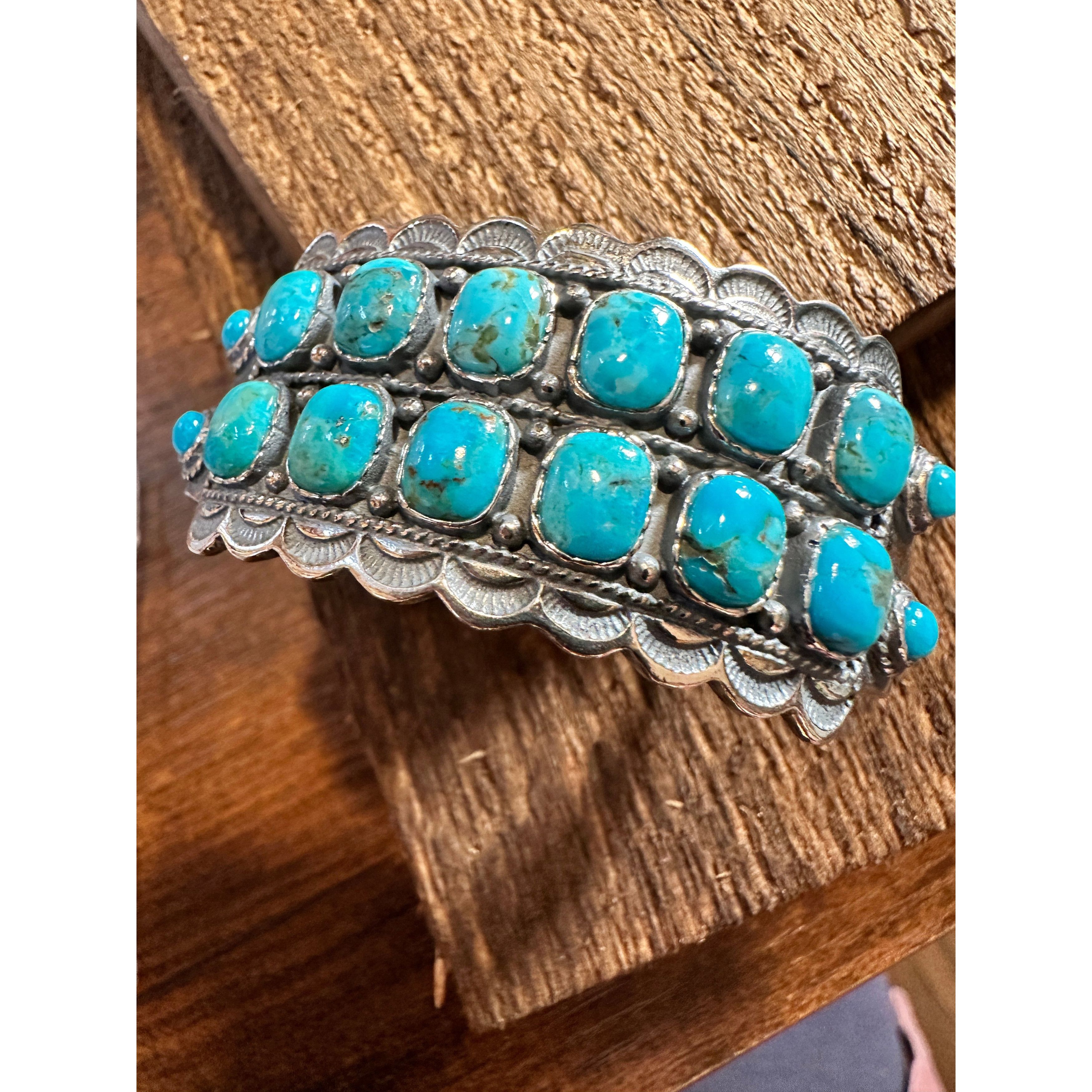 Other Turquoise Elegance: Handcrafted Boho Cuff Bracelet with Gift Size ONE SIZE - 2 Thumbnail