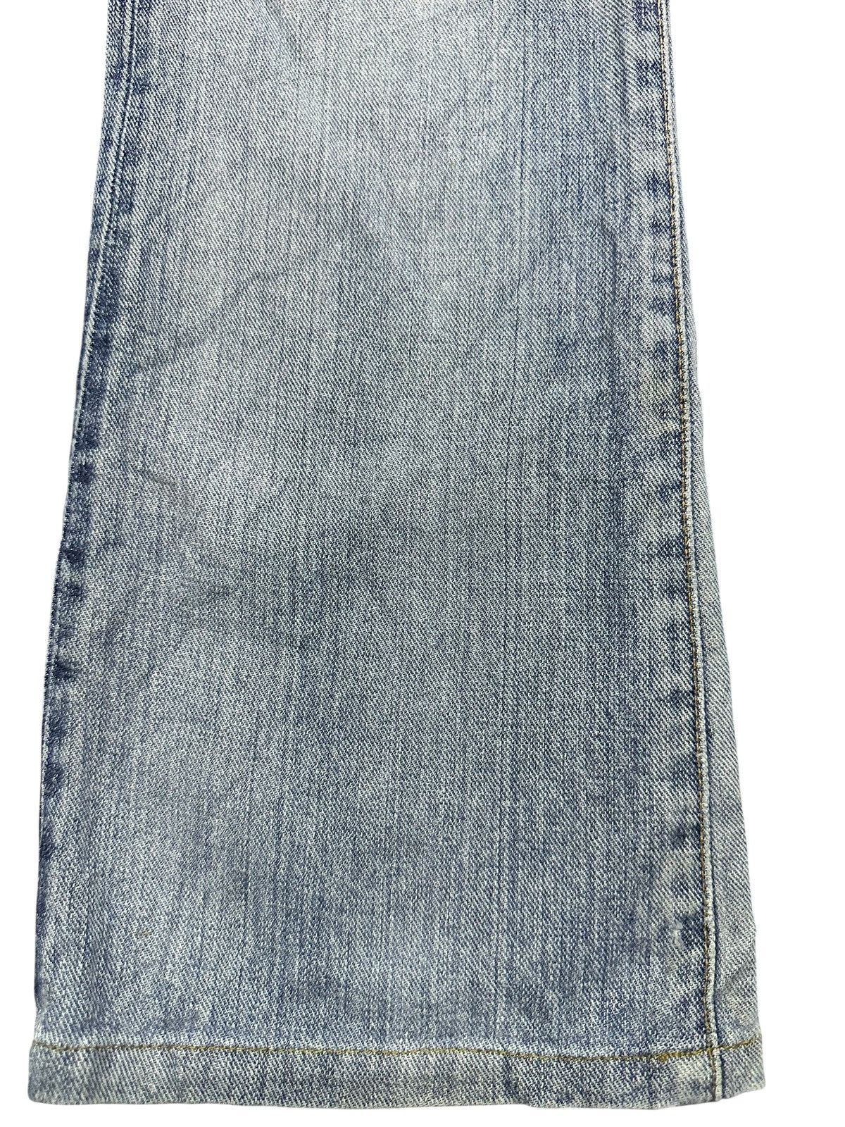 Edwin Vintage Edwin XV Distressed Wideleg Style and Faded Wash Size US 32 / EU 48 - 9 Thumbnail