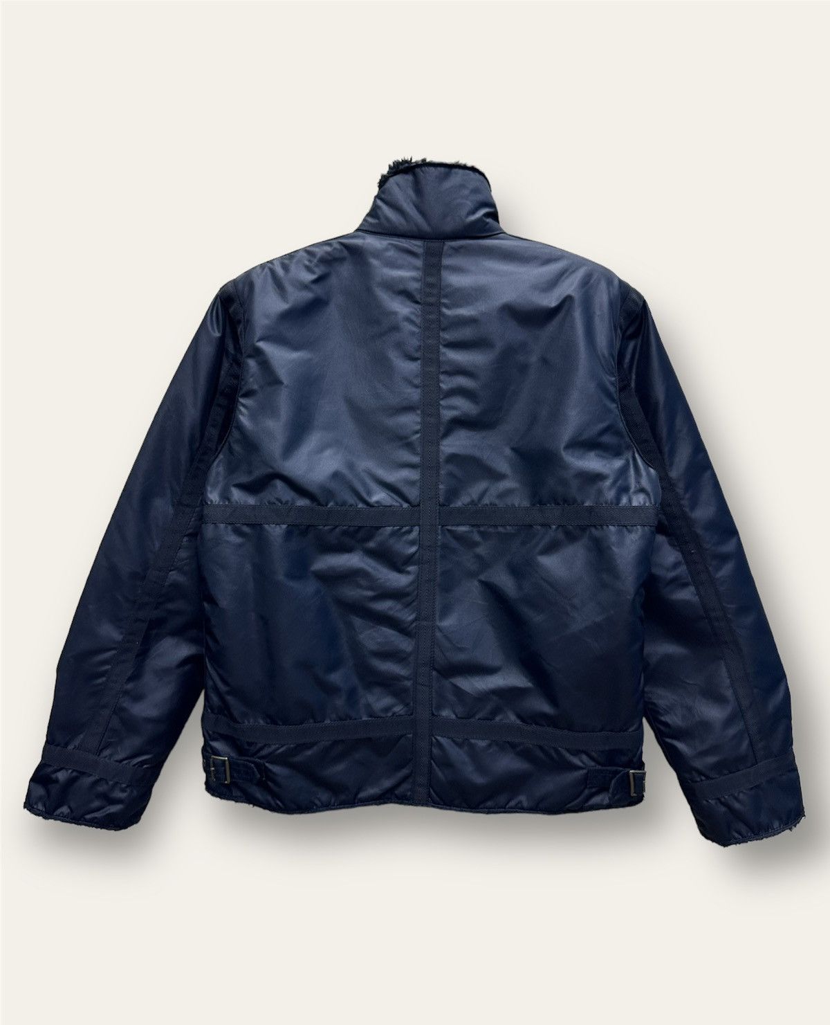Alpha Industries Alpha Industries Black Wax Style Winter Jacket MJ149 Size US M / EU 48-50 / 2 - 2 Thumbnail